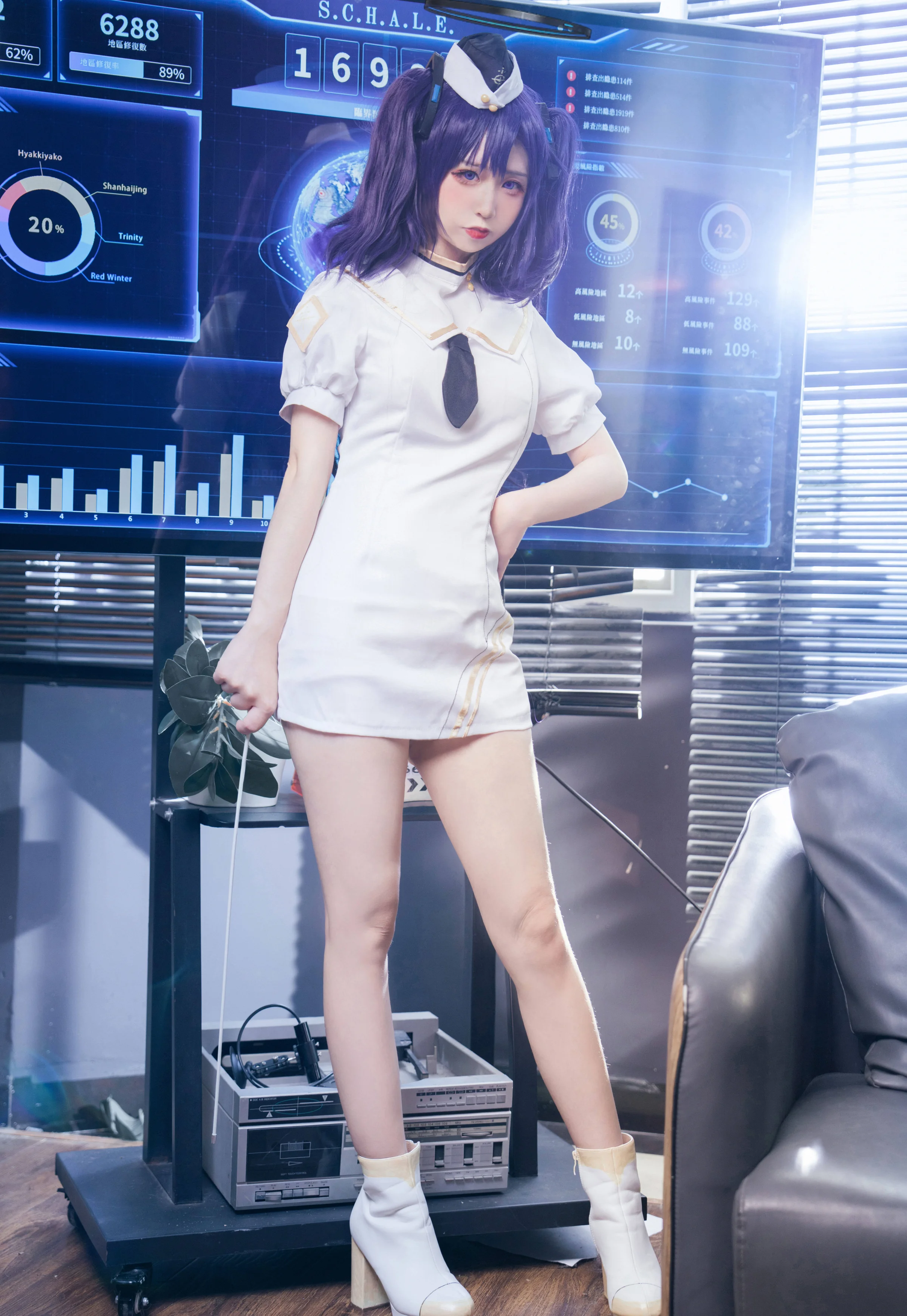 《蔚蓝档案》早濑优香COS写真
