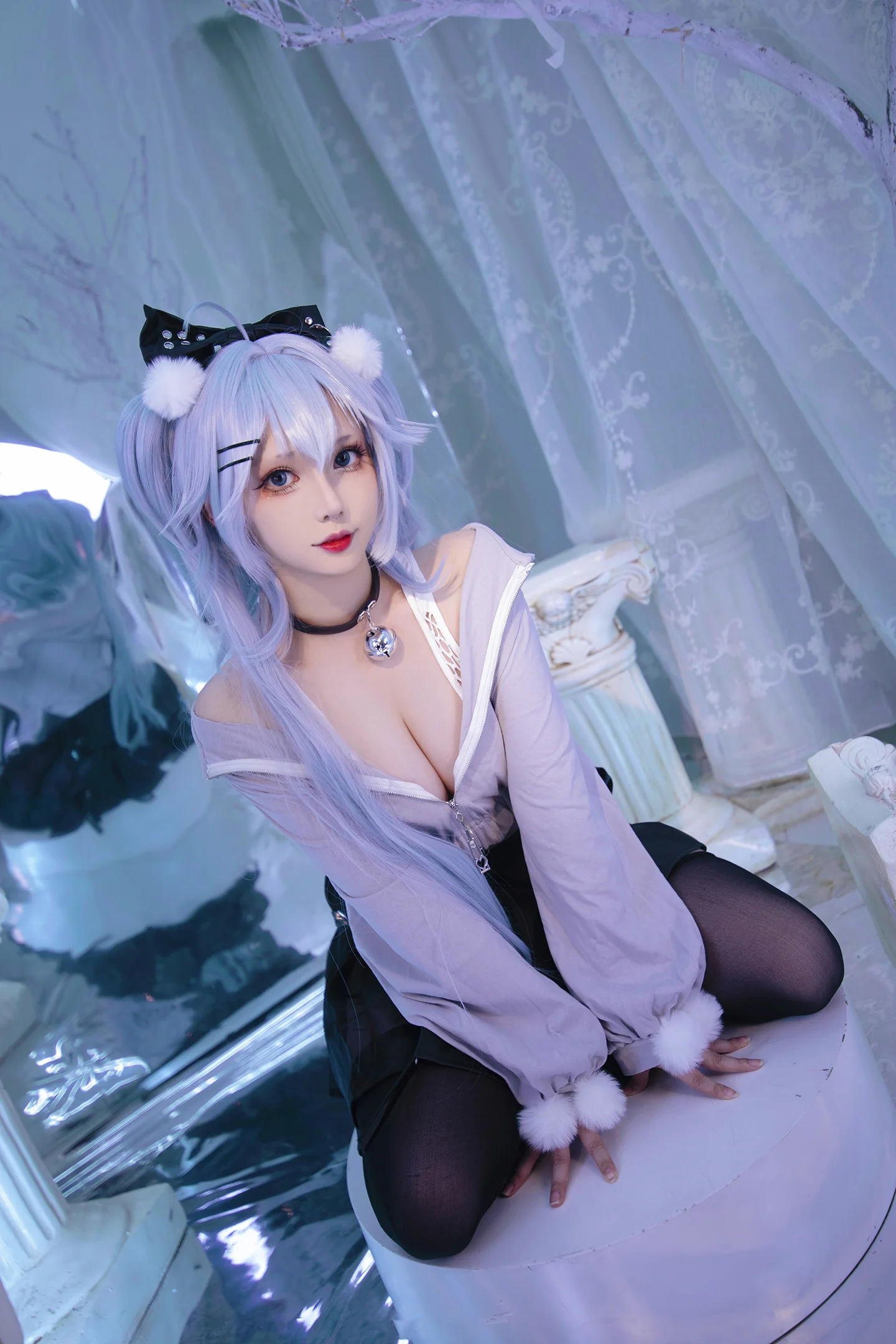 《少女前线:云图计划》芙洛伦COS写真