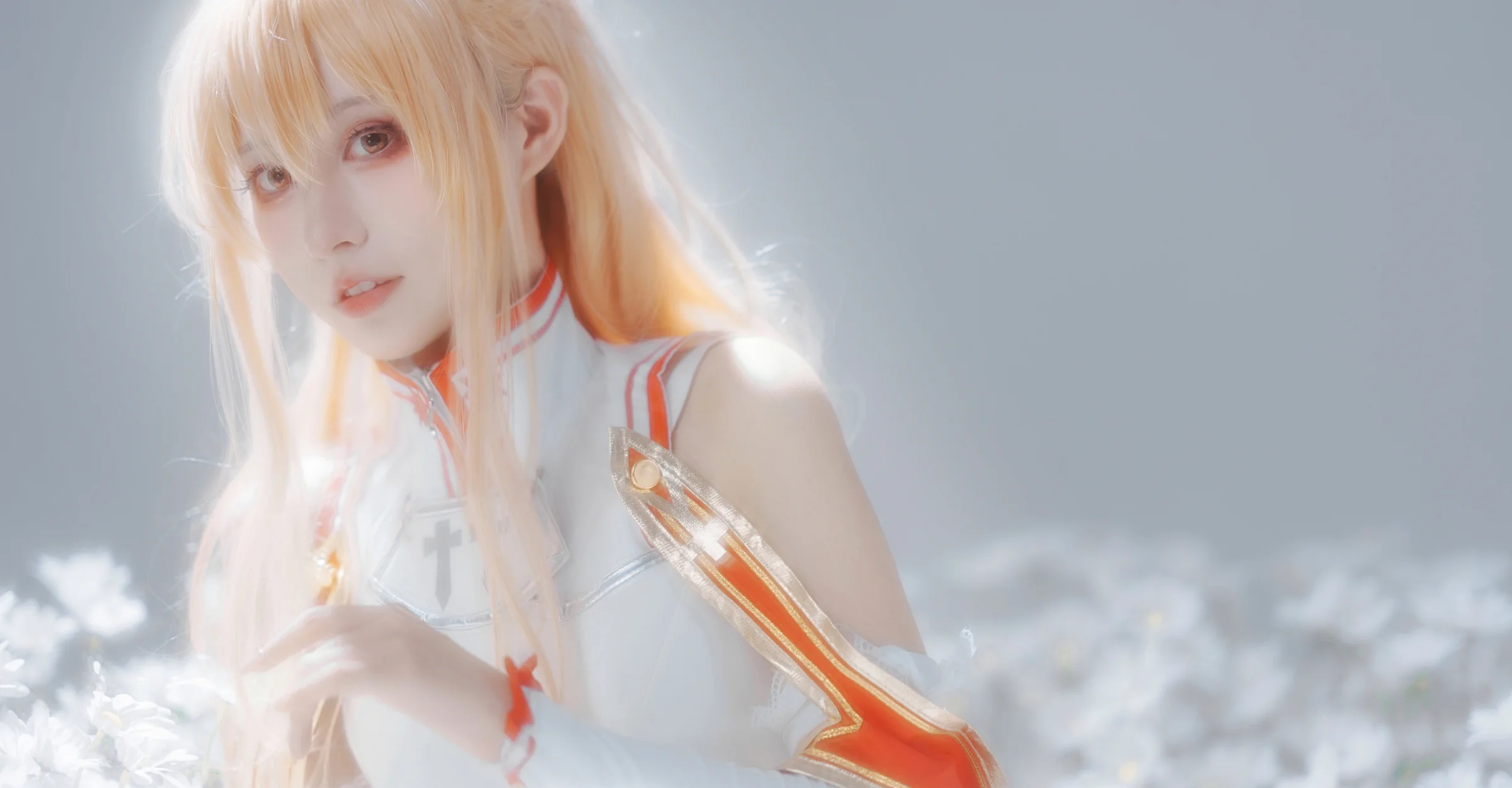 《刀剑神域》亚丝娜COS写真