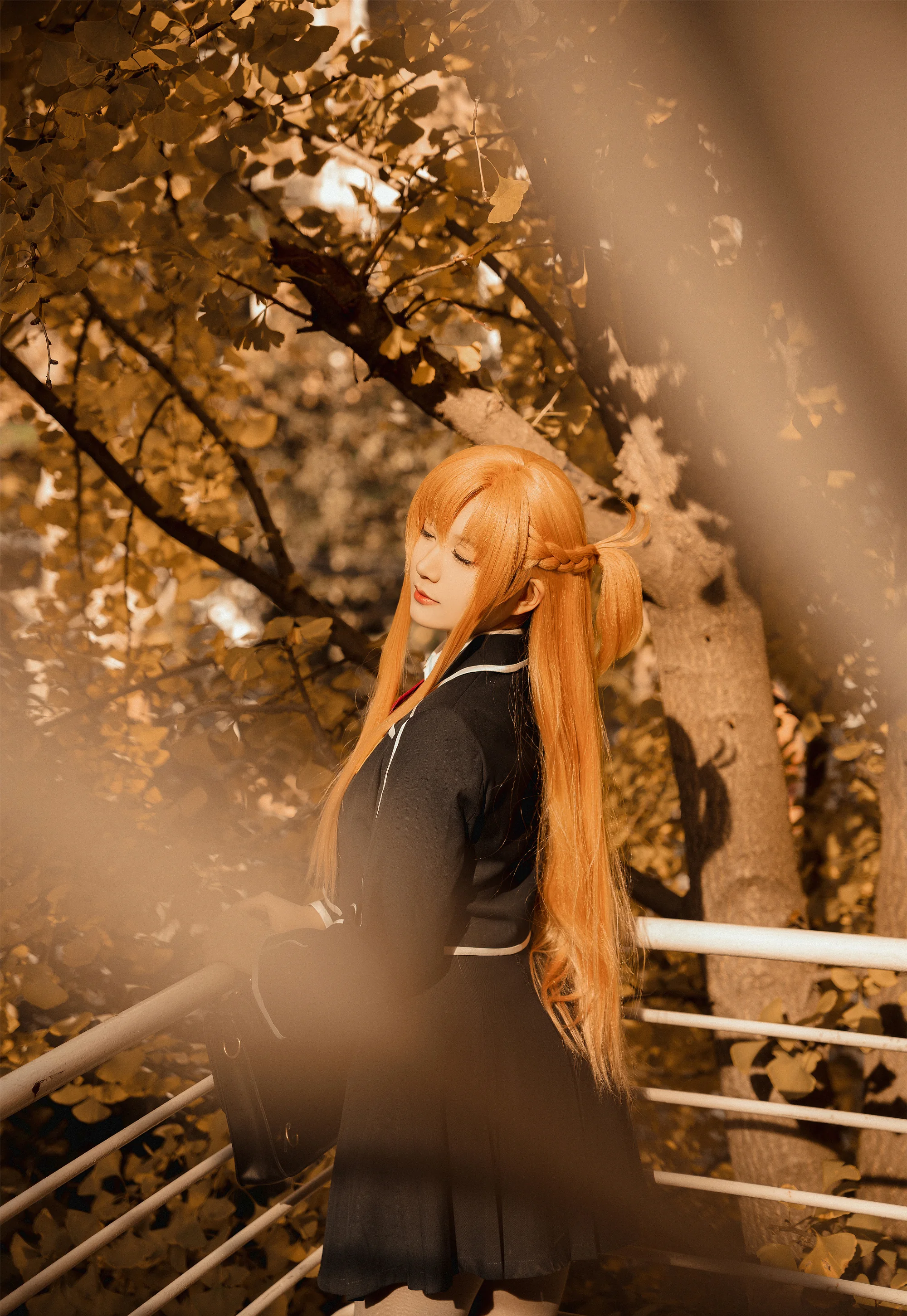 《刀剑神域》亚丝娜COS写真