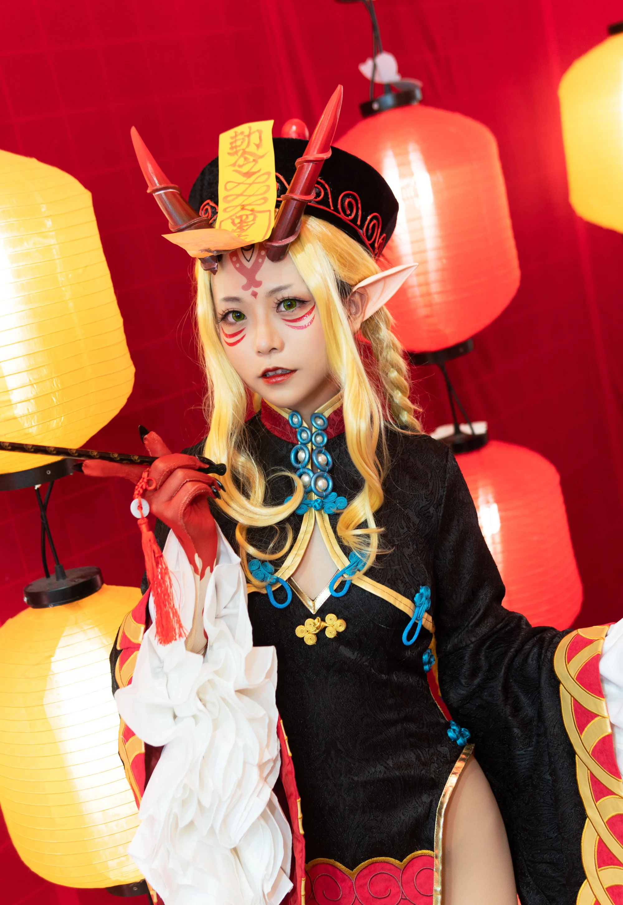 《Fate/Grand Order》茨木童子 僵尸娘COS写真