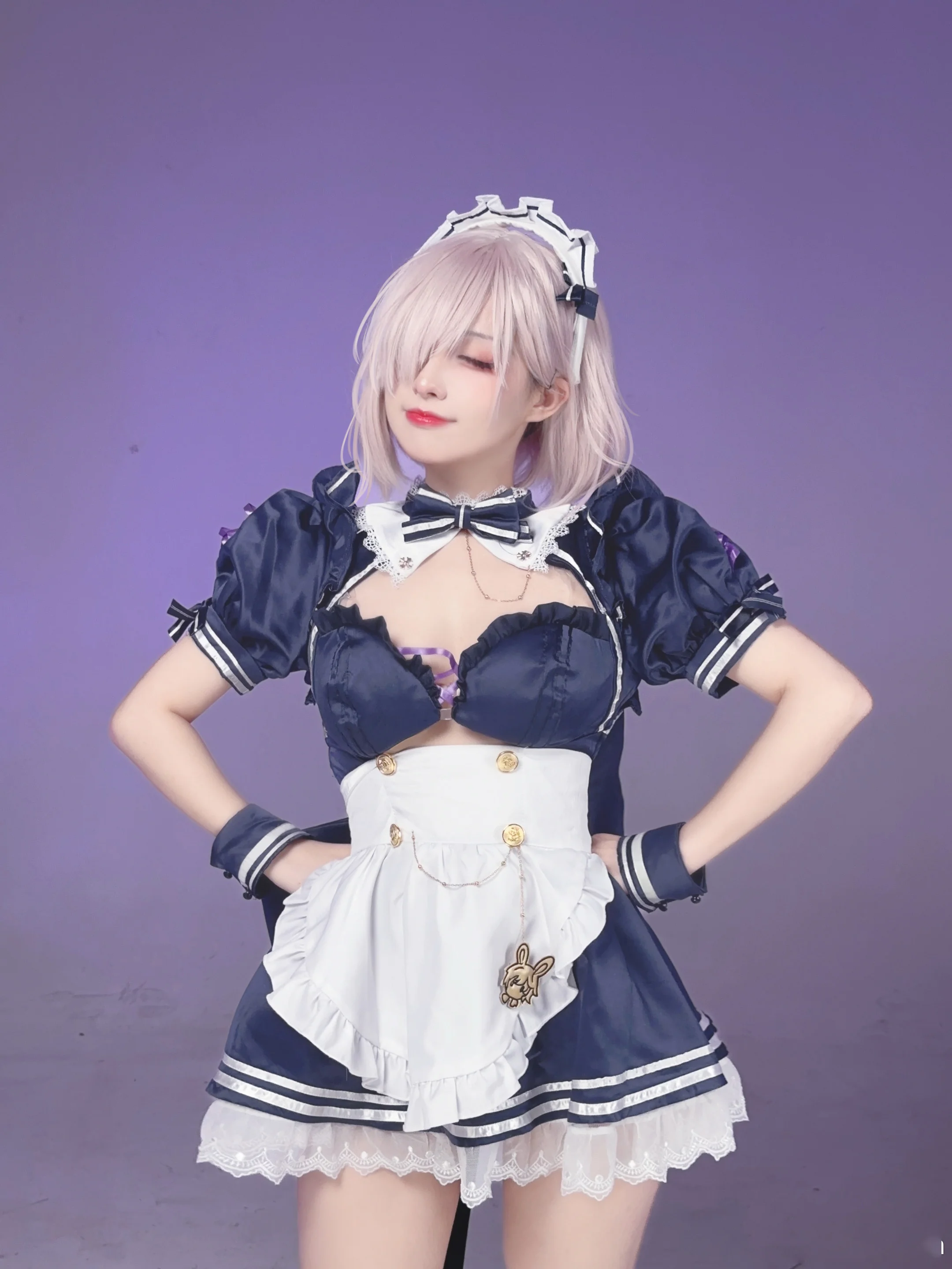 《Fate/Grand Order》玛修女仆COS写真
