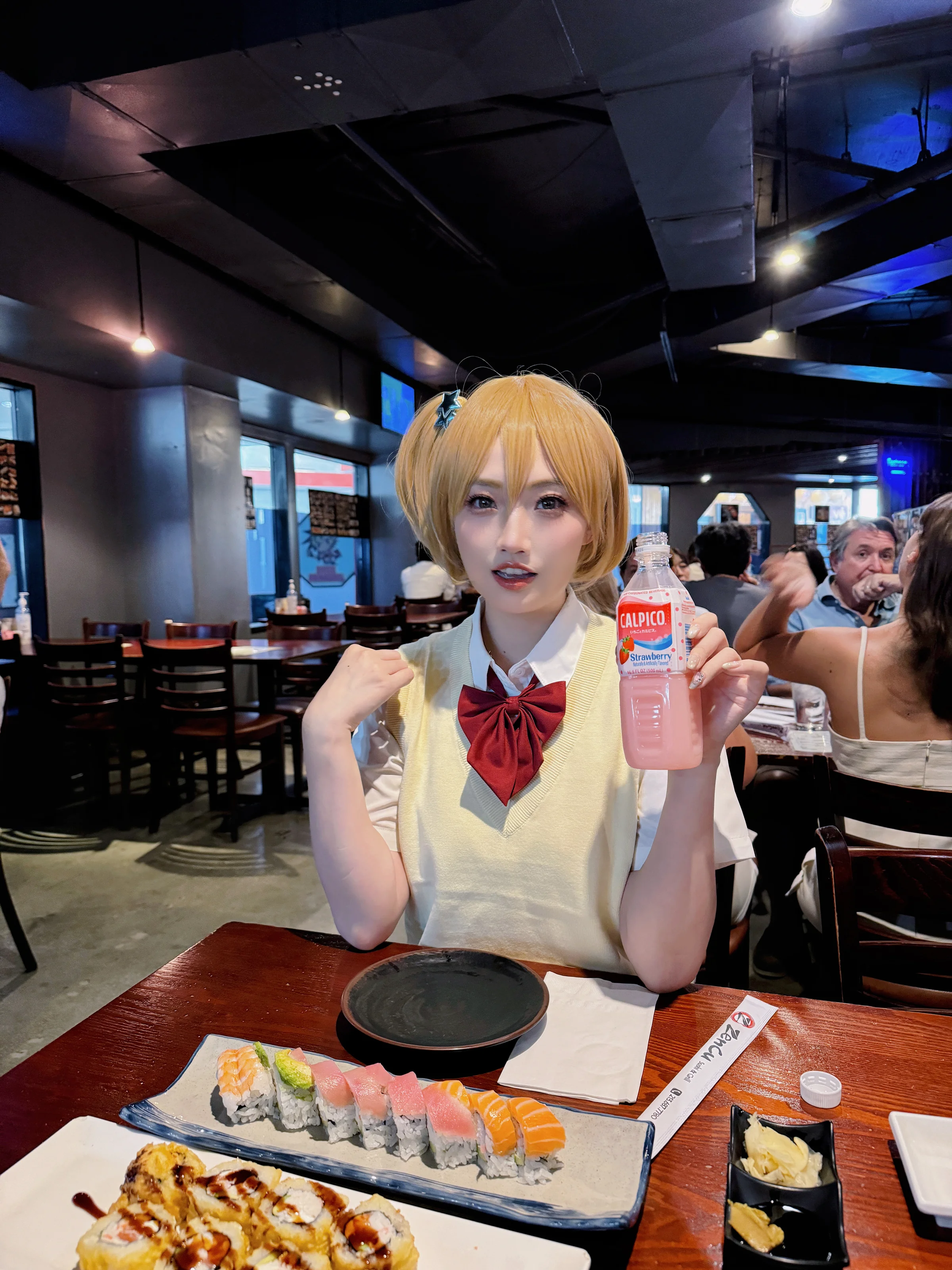 排球少年谷地仁花COS写真