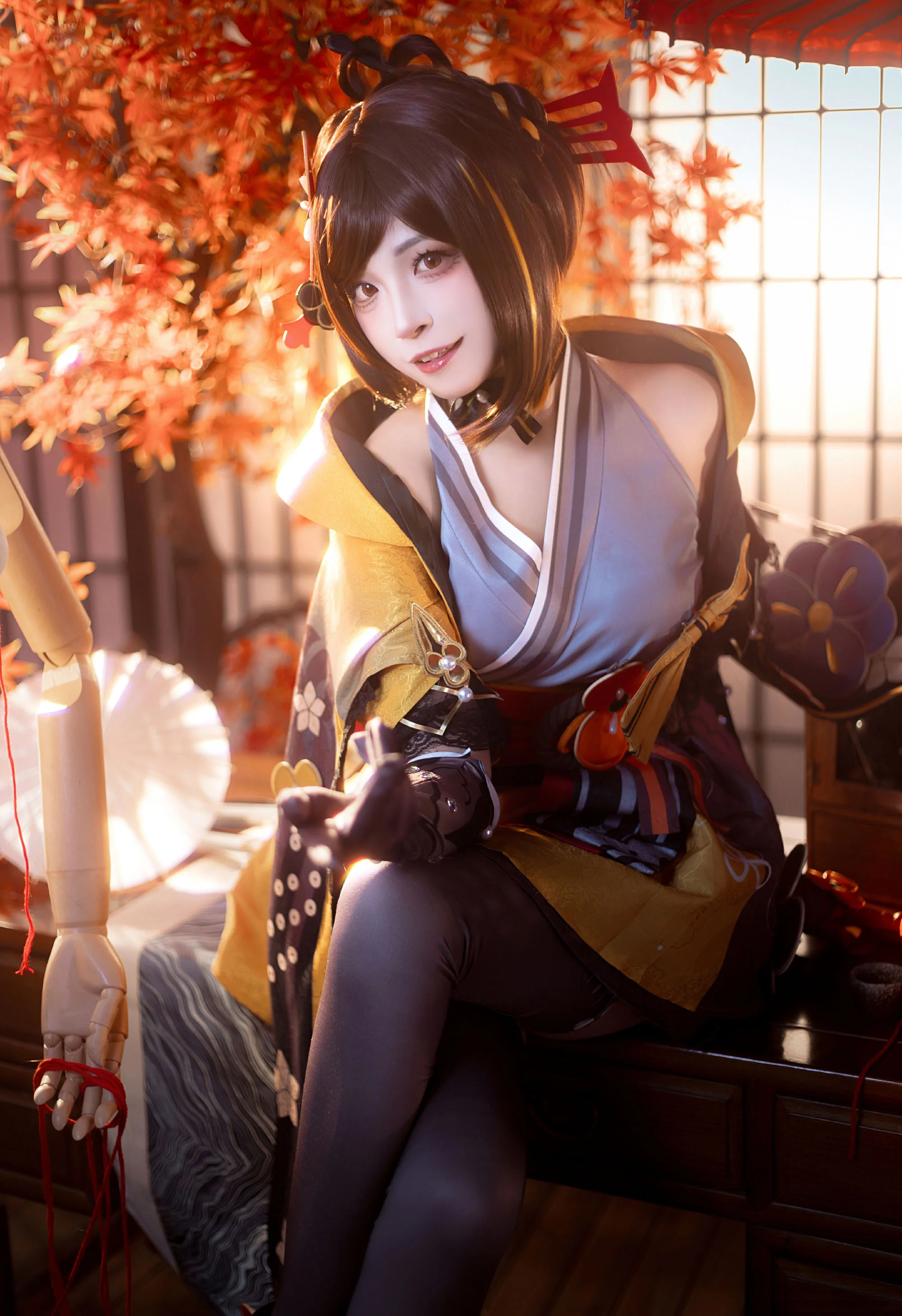 《原神》千织COS写真