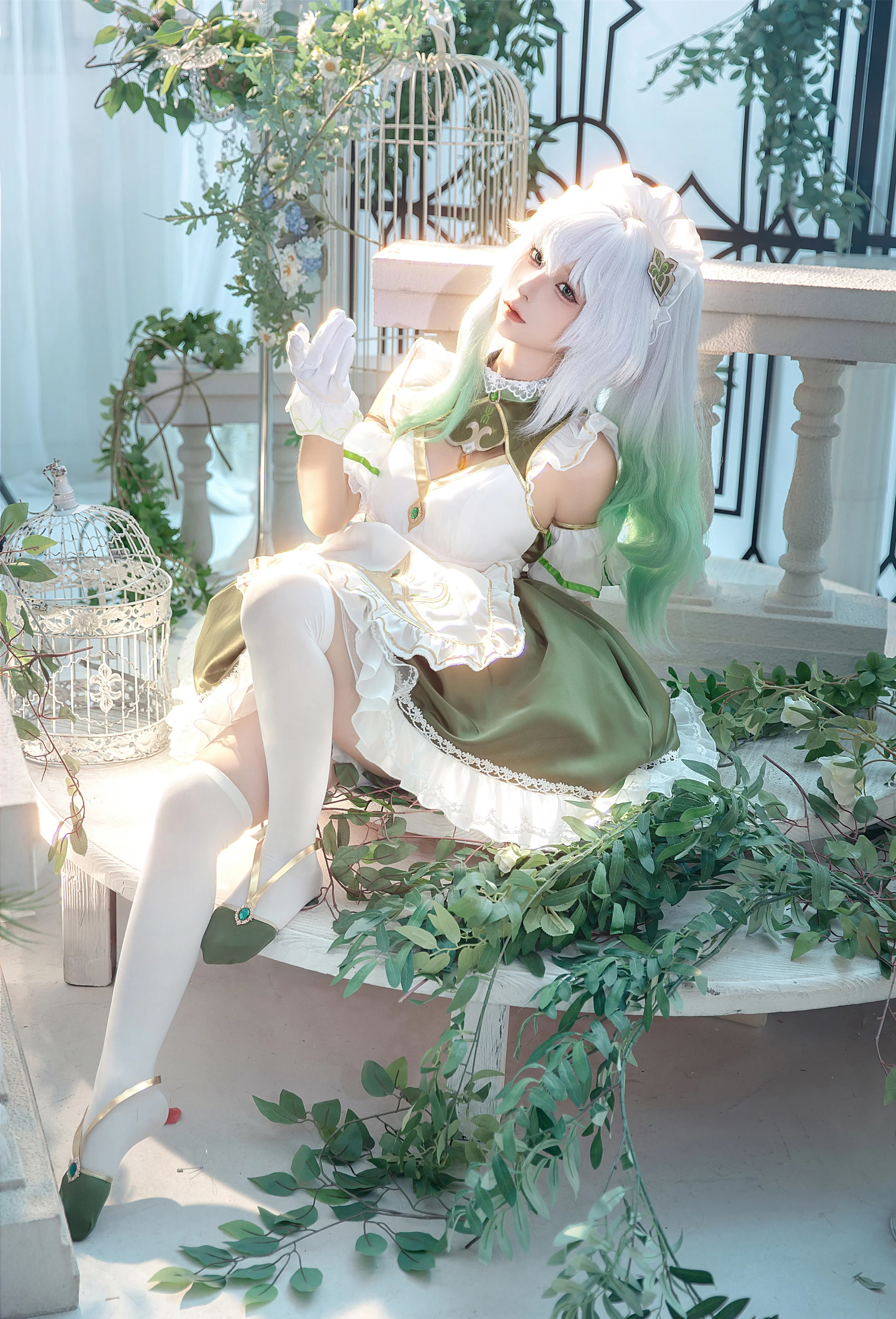 《原神》草神 女仆COS写真