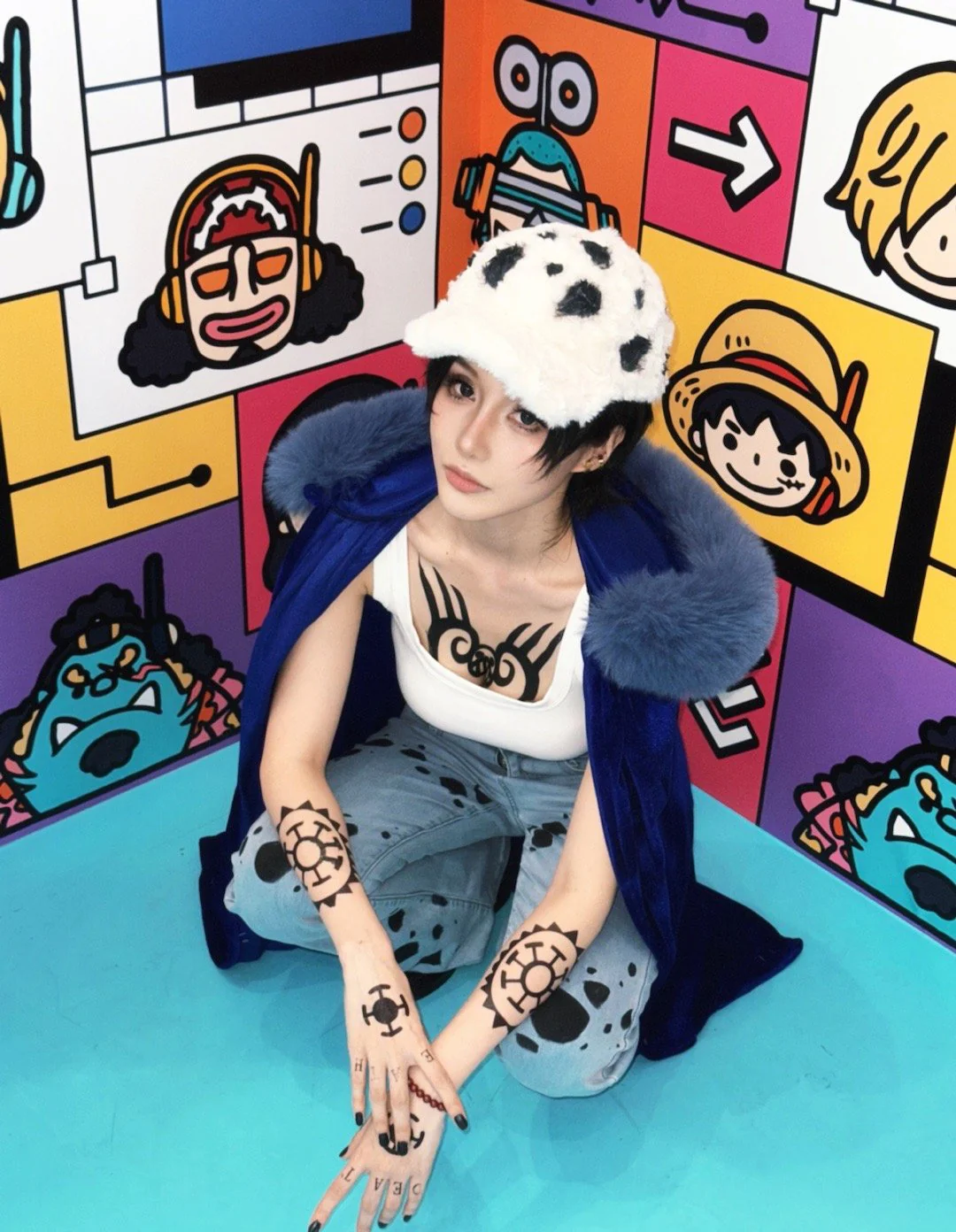 《航海王》女版罗COS写真