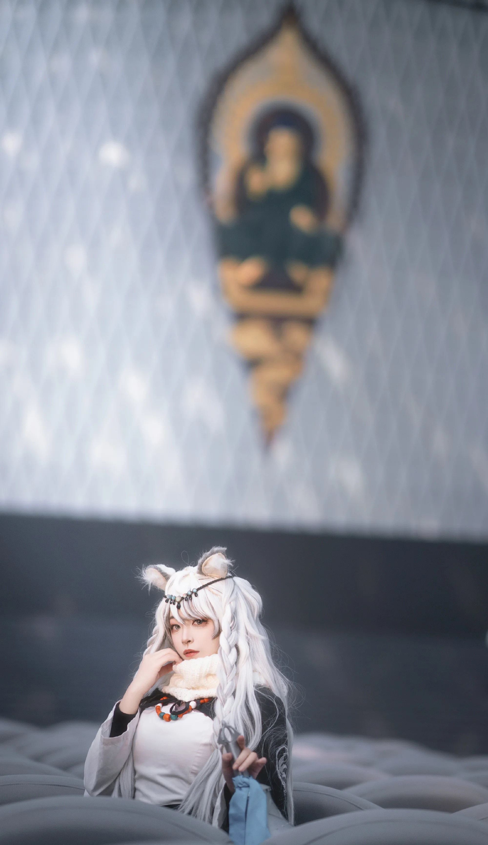 《明日方舟》巴别塔COS写真