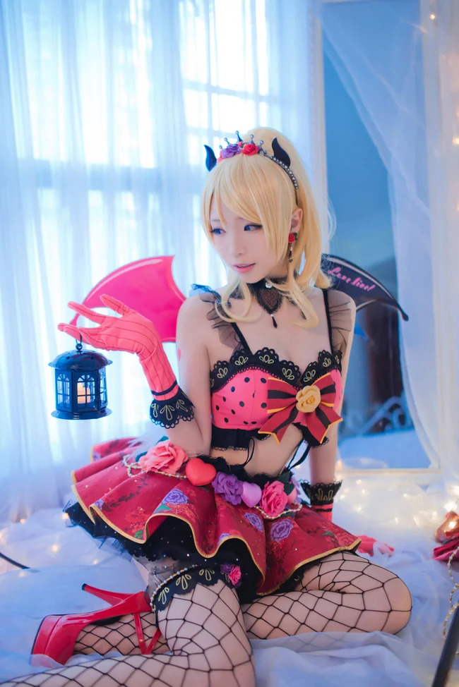 《LOVE LIVE！》绚濑绘里 小恶魔觉醒 COS写真~