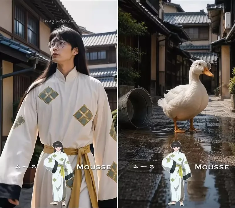 網友AI創作《亂馬1/2》若是將動畫中的人物真人化大概就長這個樣子｜高清图片集