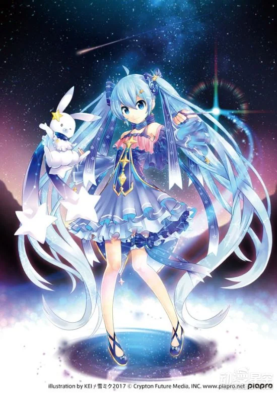 2017年雪初音官方美图赏 Q版小萝莉萌翻人｜高清图片集