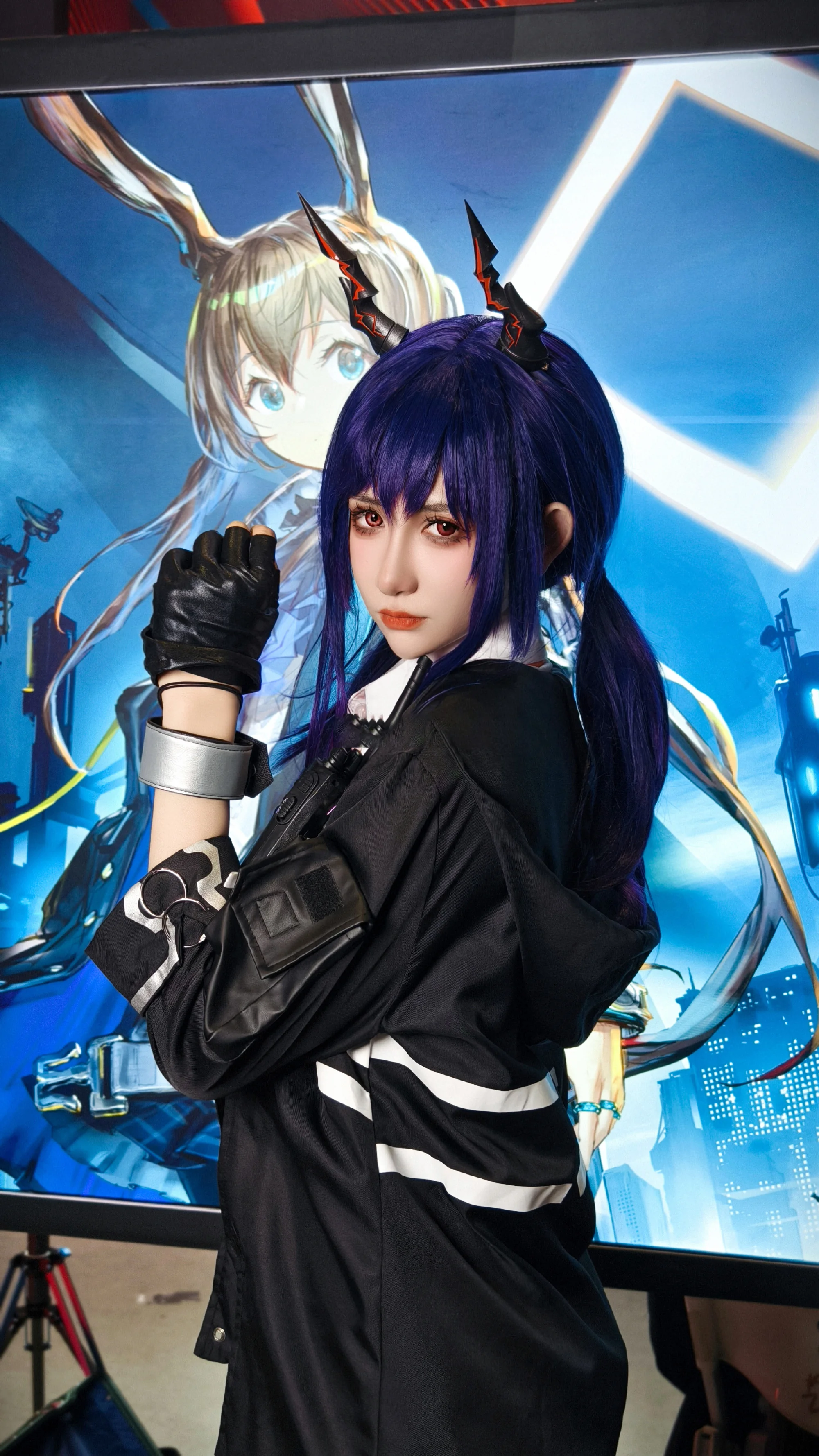 《明日方舟》携战之境 岁红霞COS写真