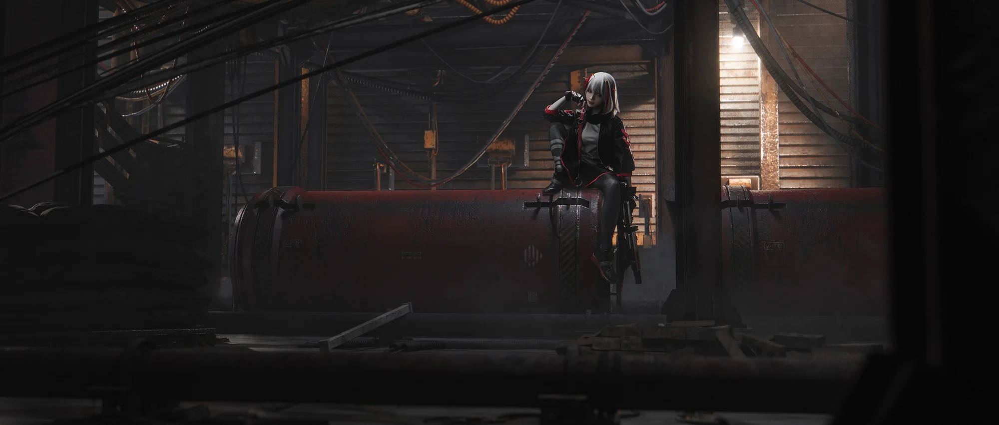 《明日方舟》W COS写真