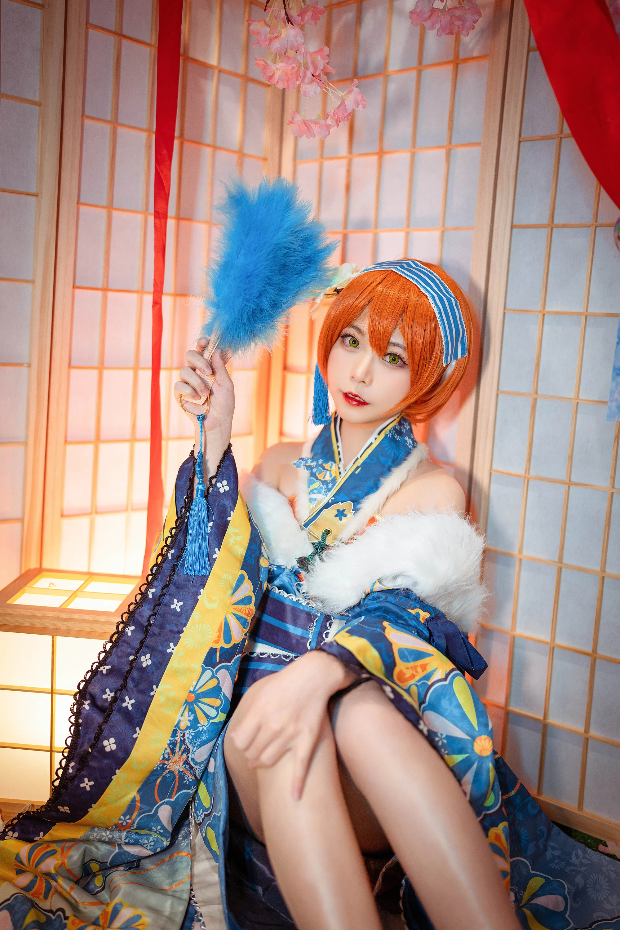 《LoveLive!》 ​星空凛正月和服觉醒 COS写真