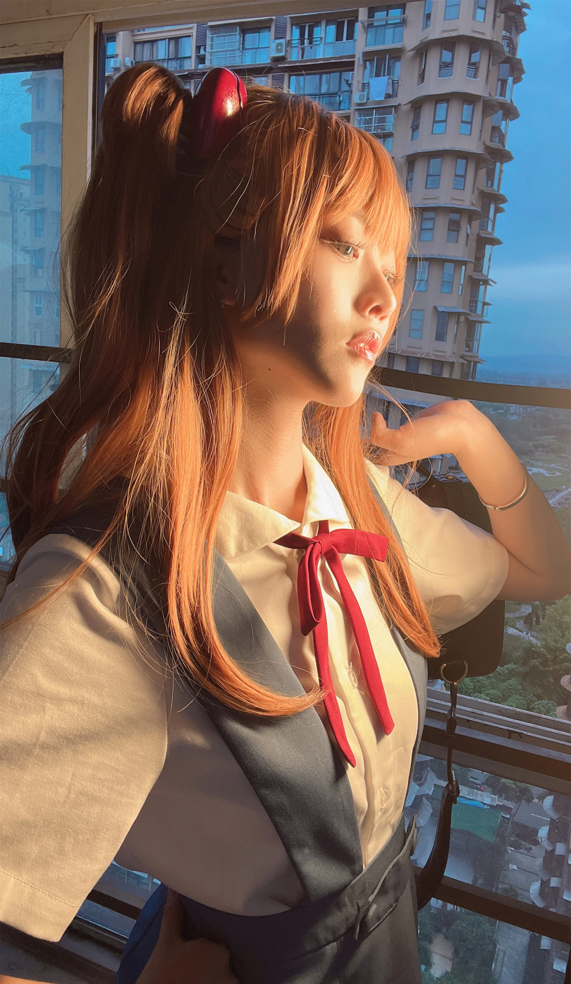 《新世纪福音战士》明日香COS写真