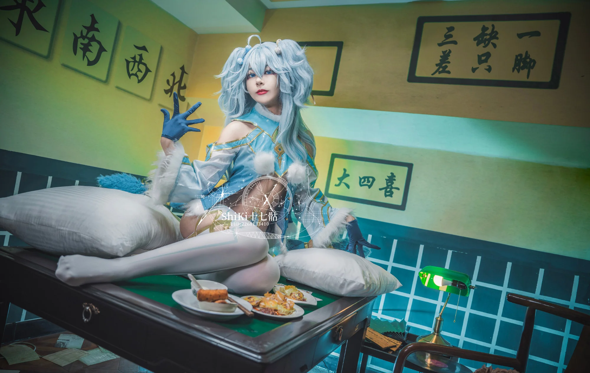 《少女前线：云图计划》芙洛伦COS写真