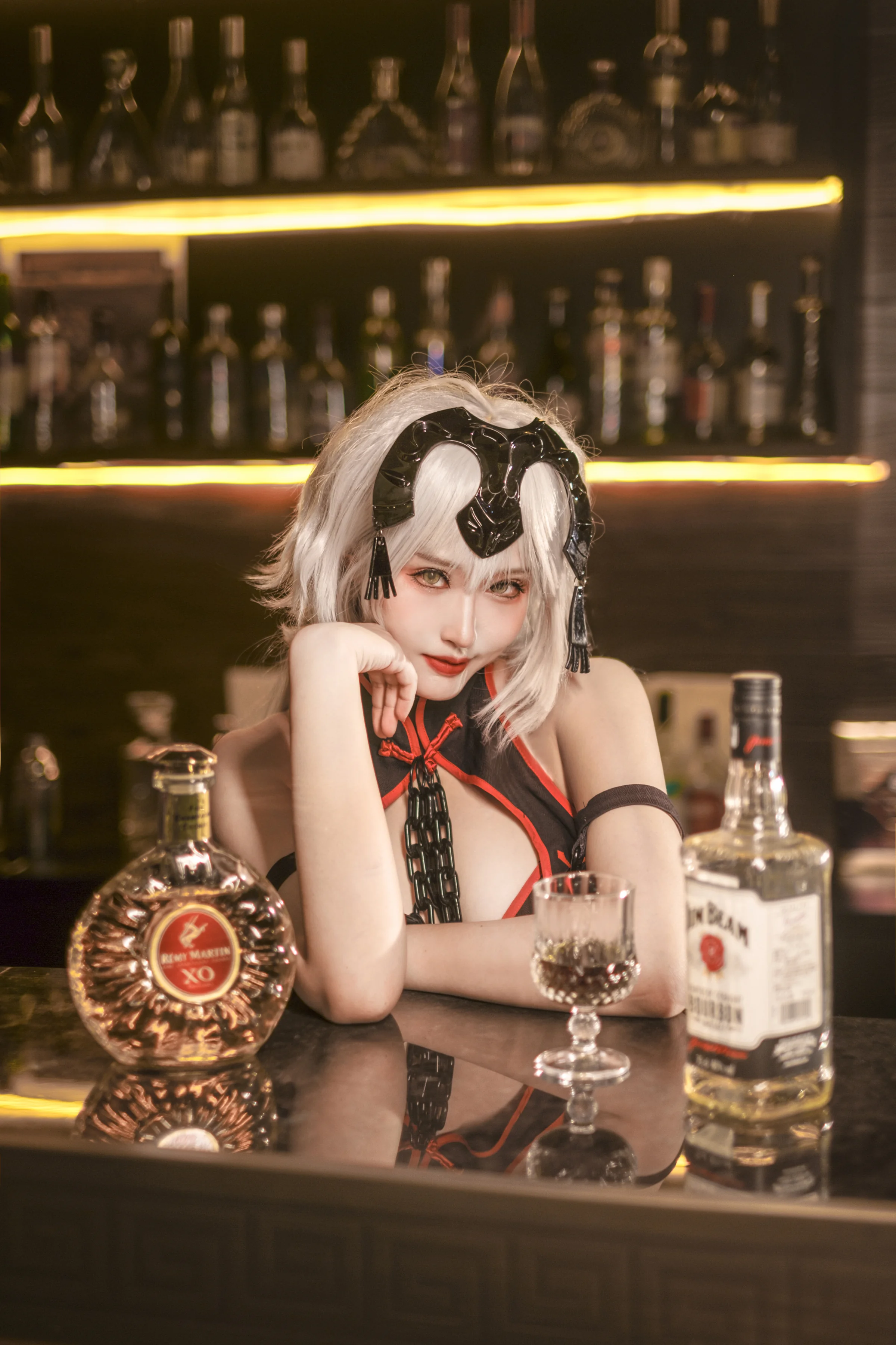 黑贞德旗袍 COS写真 fate 澪绫