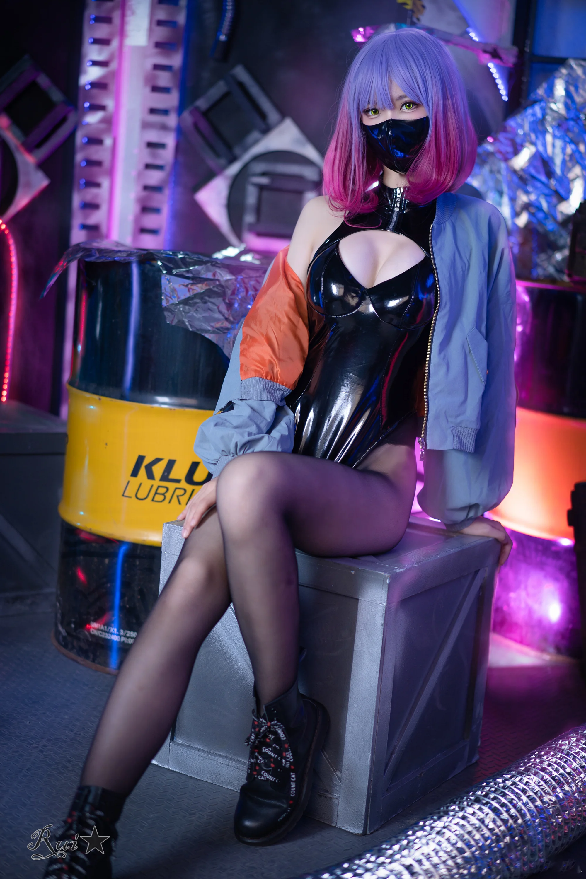 AstrumDesign 口罩露娜COS写真