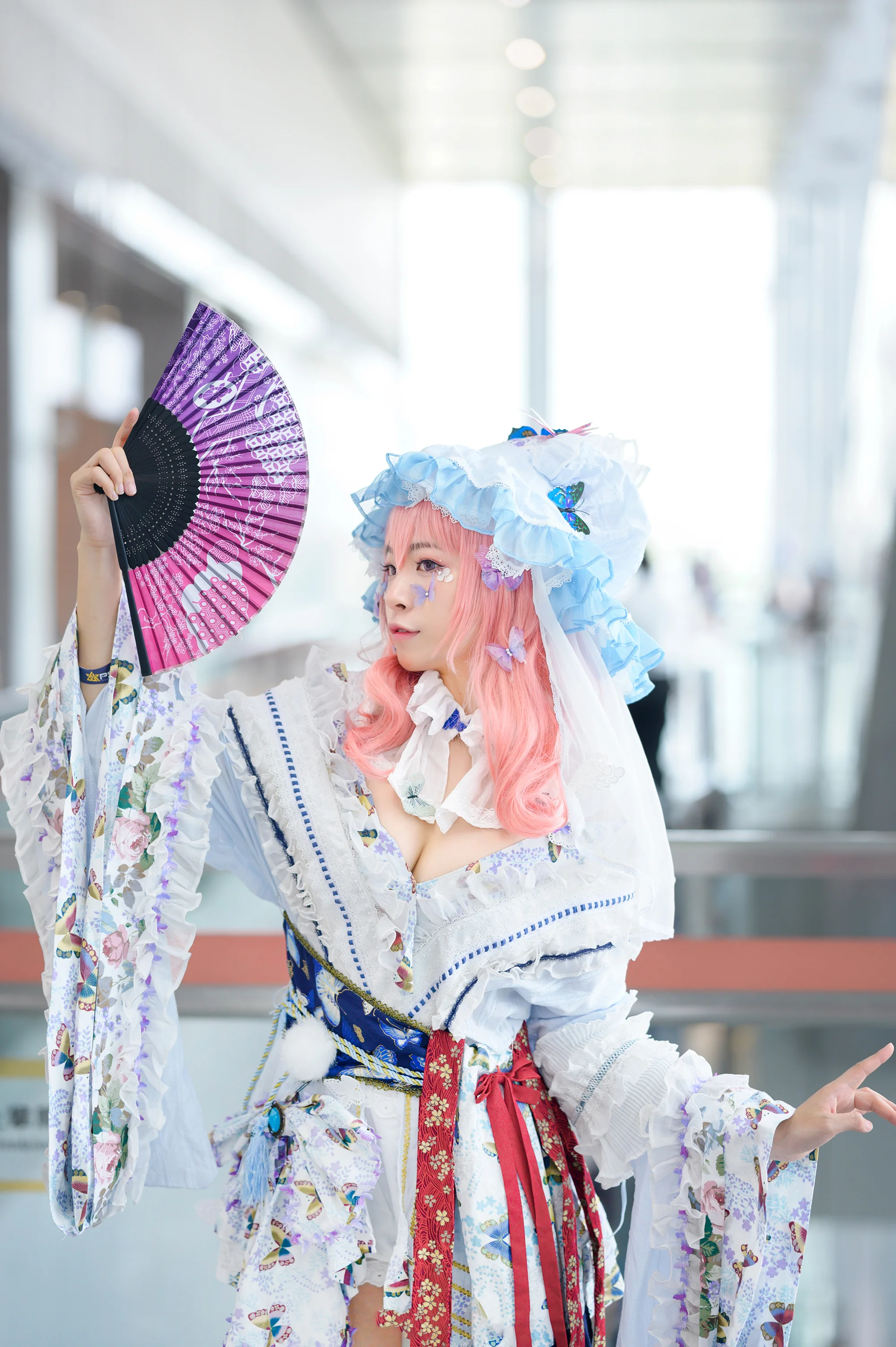 《东方Project》西行寺幽幽子COS写真