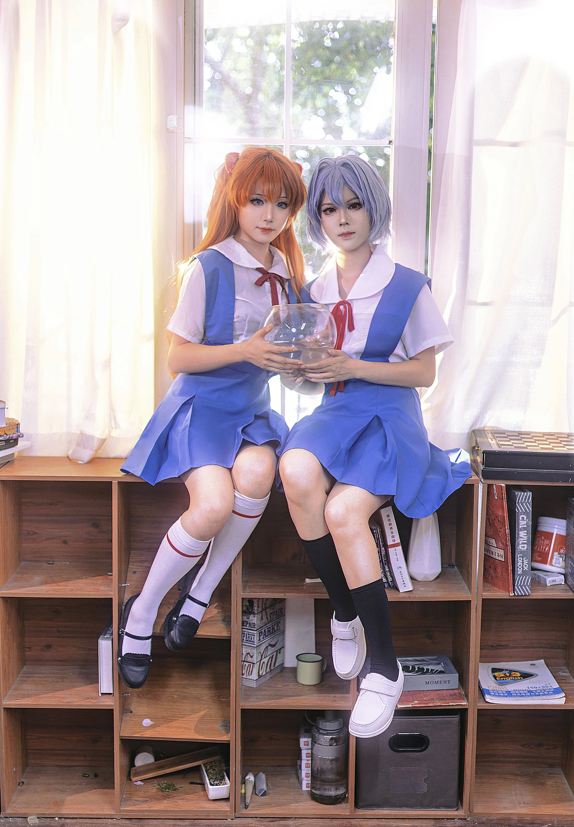 《新世纪福音战士》绫波丽COS写真