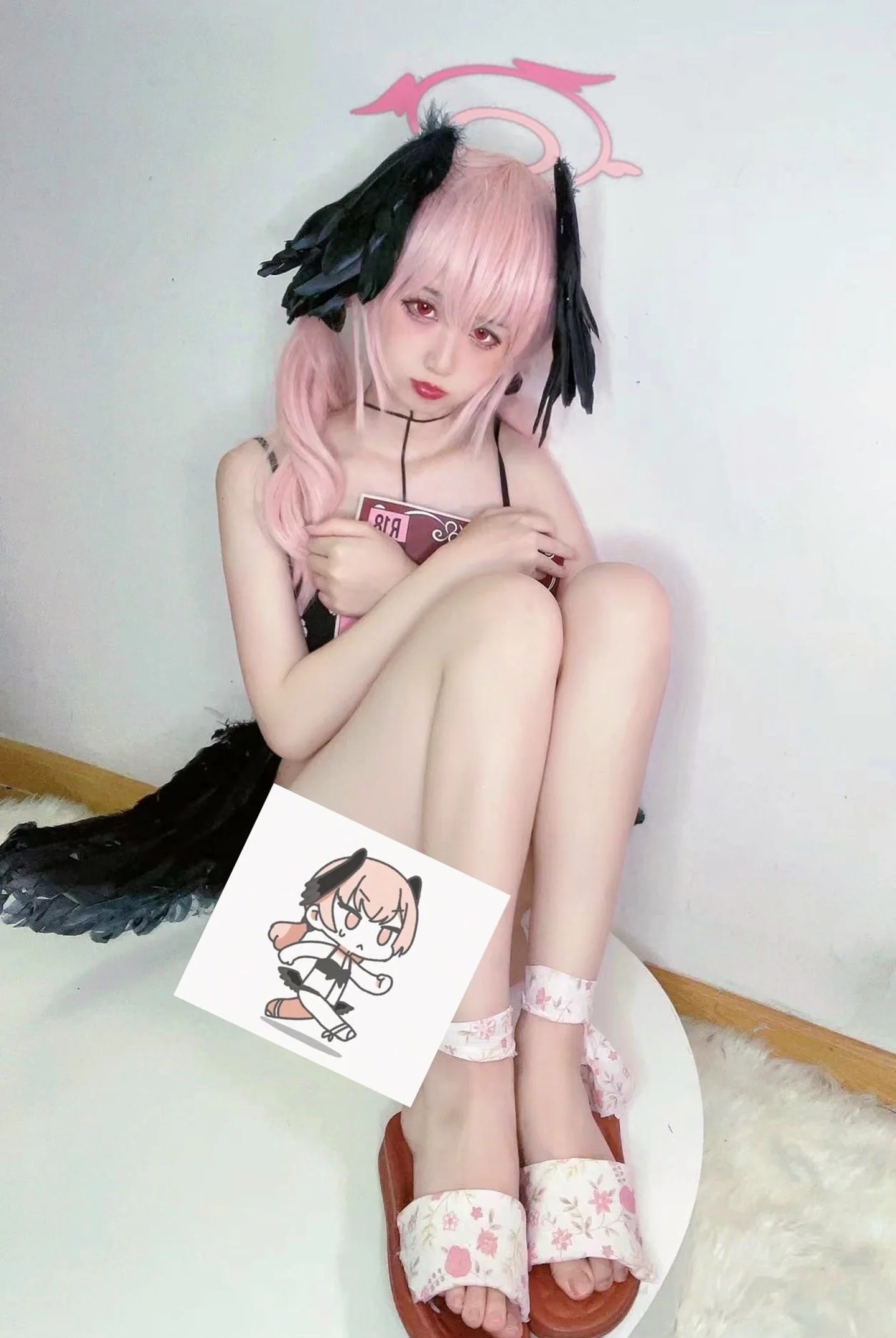 《碧蓝档案 》下江小春泳装COS写真