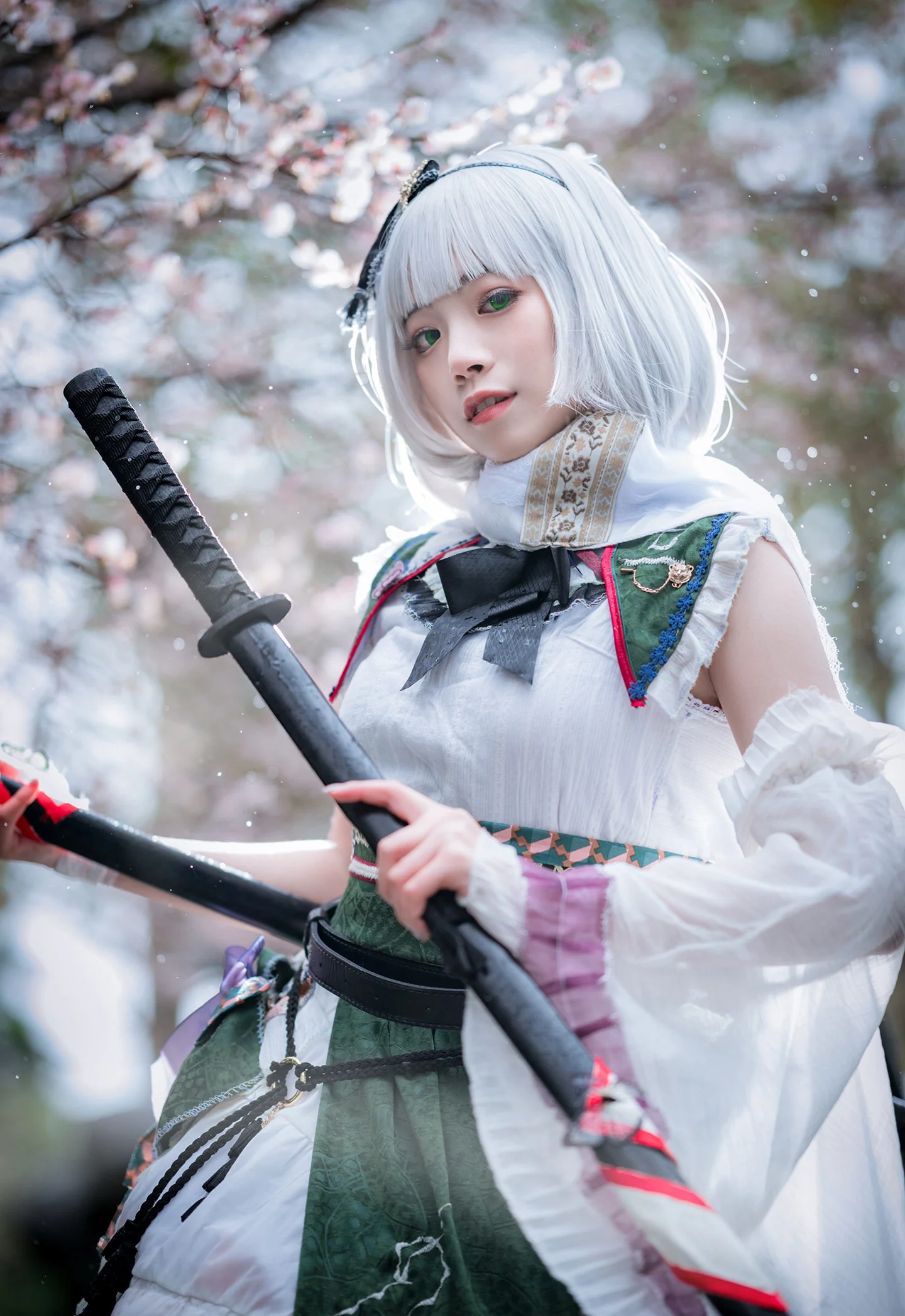 《东方project》魂魄妖梦COS写真