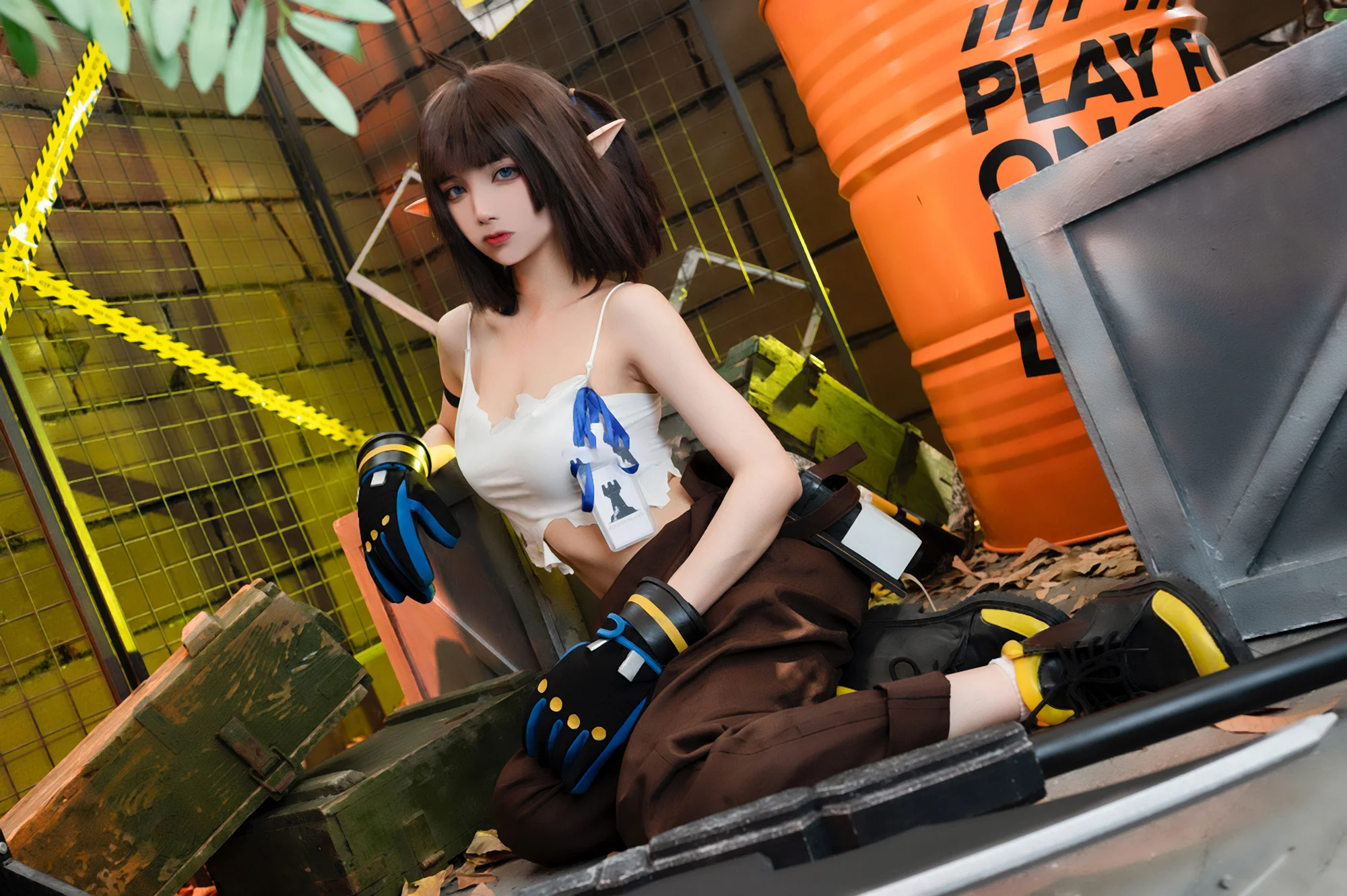 《明日方舟》森蚺COS写真