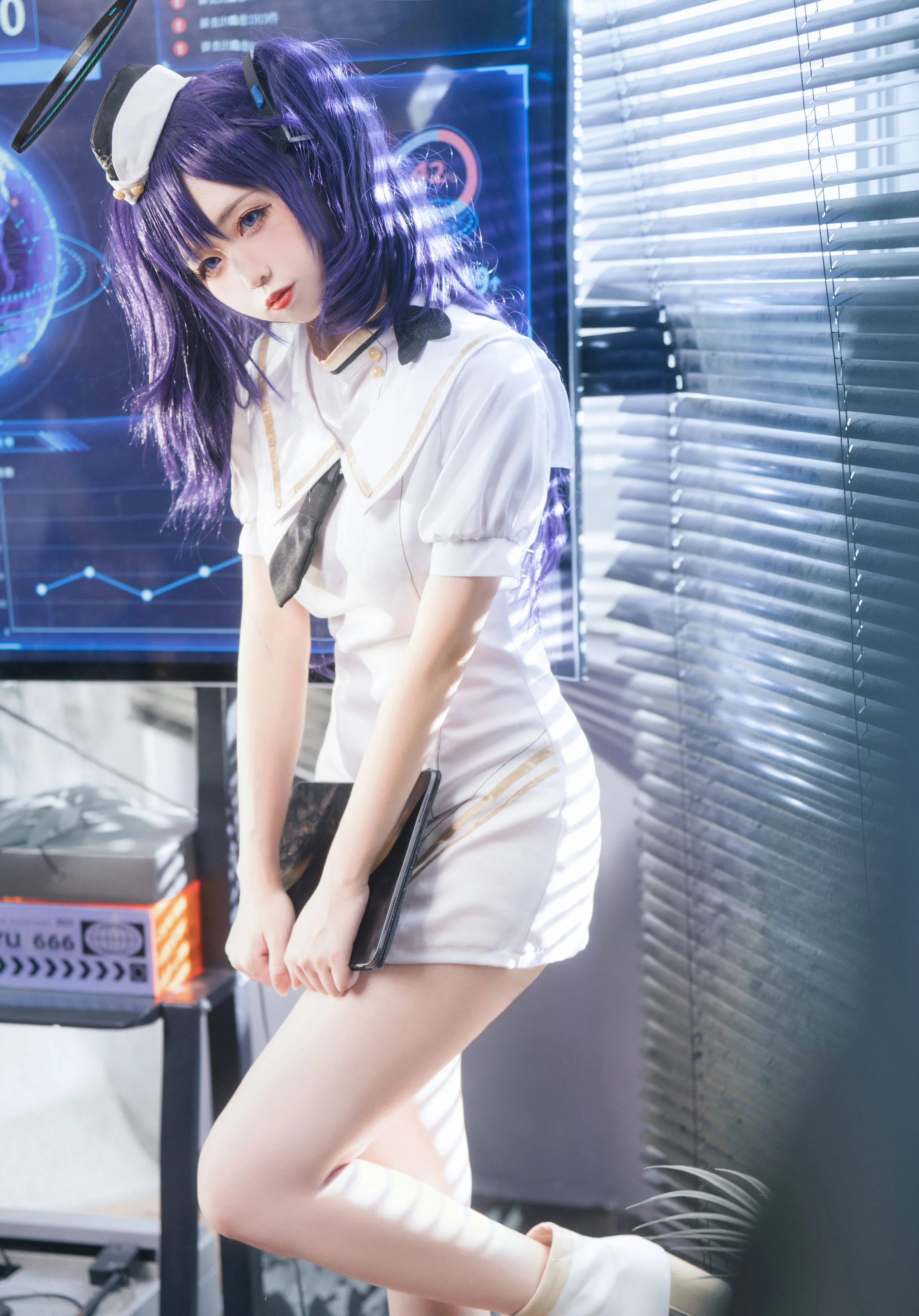 《蔚蓝档案》早濑优香COS写真