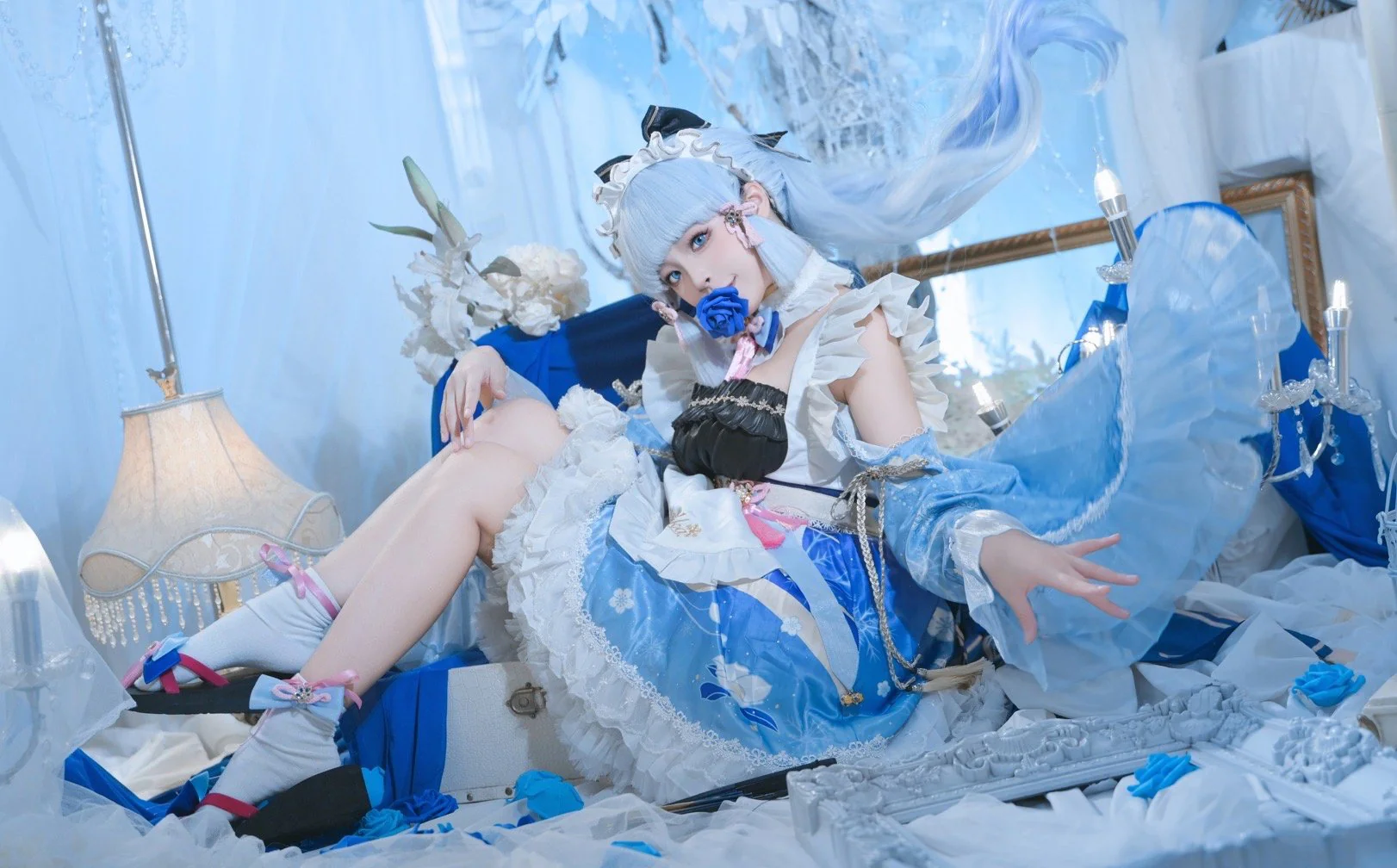 《原神》神里绫华女仆COS写真