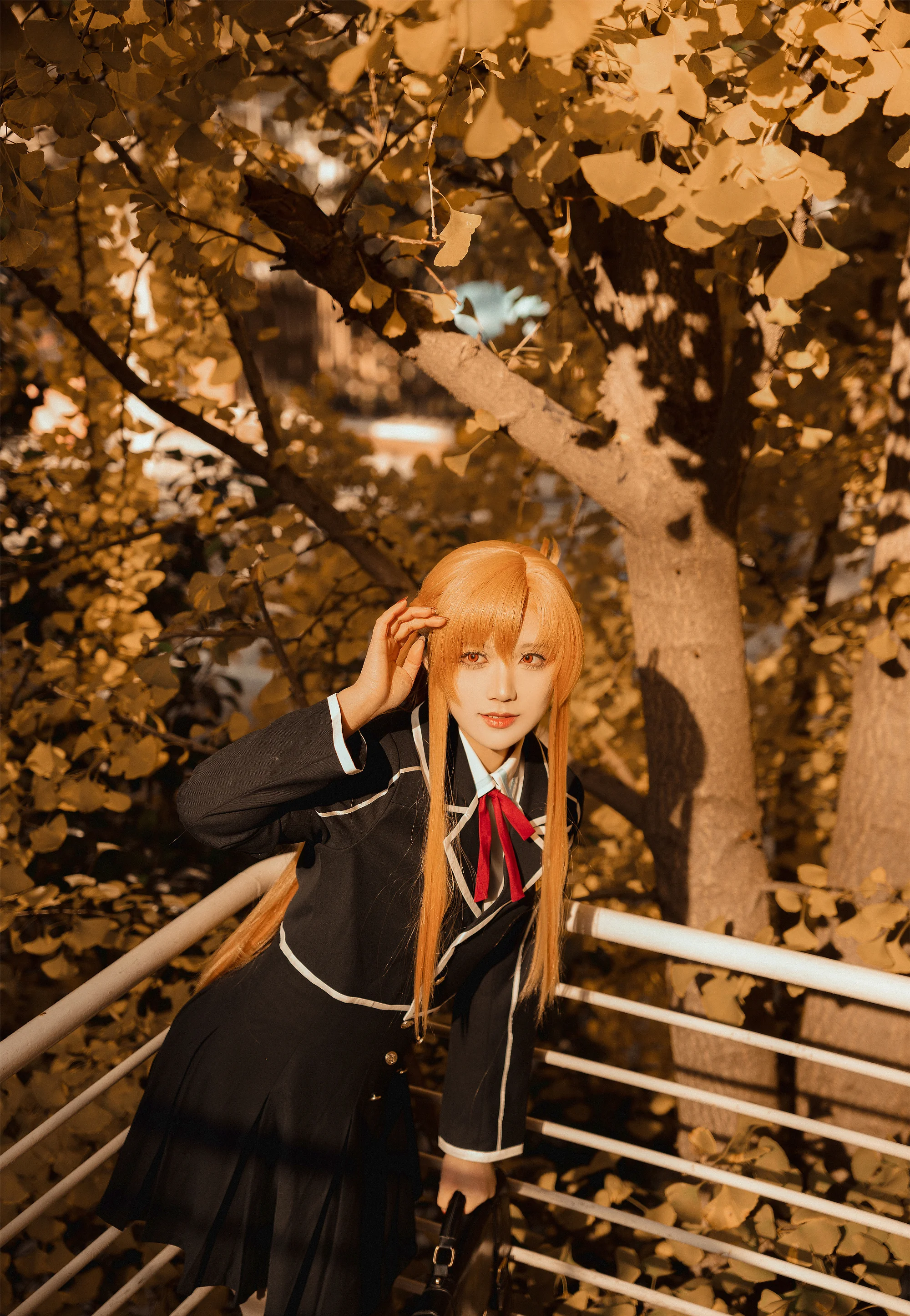 《刀剑神域》亚丝娜COS写真
