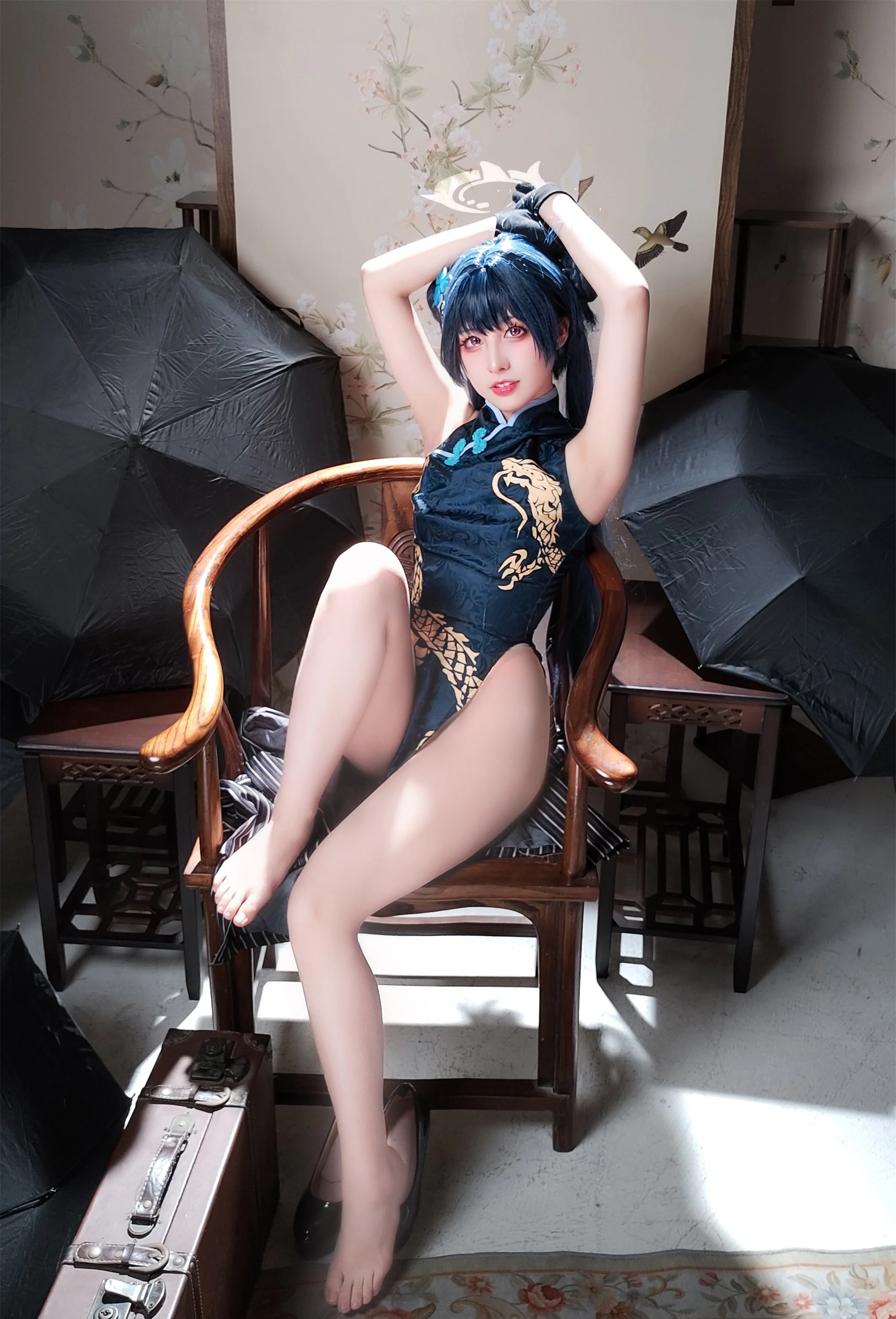《碧蓝档案》妃咲COS写真