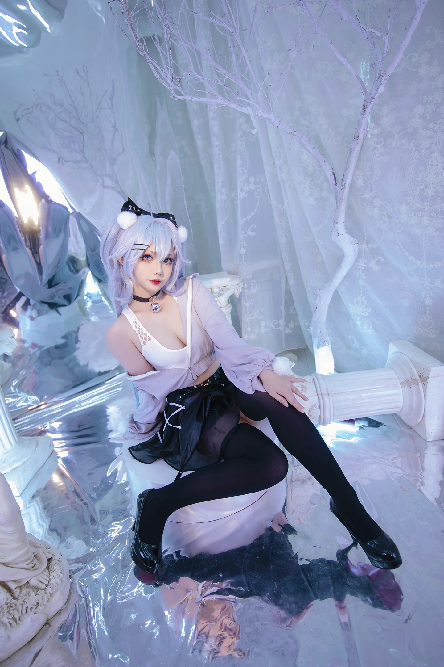 《少女前线:云图计划》芙洛伦COS写真