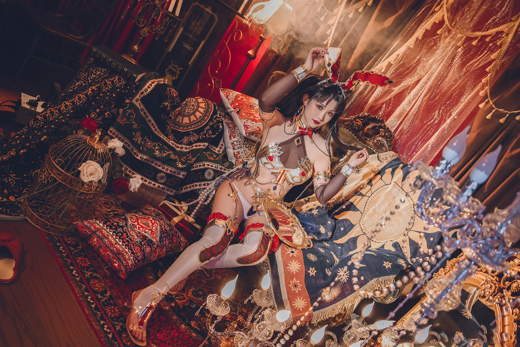 《FGO》伊什塔尔•兔女郎同人COS写真
