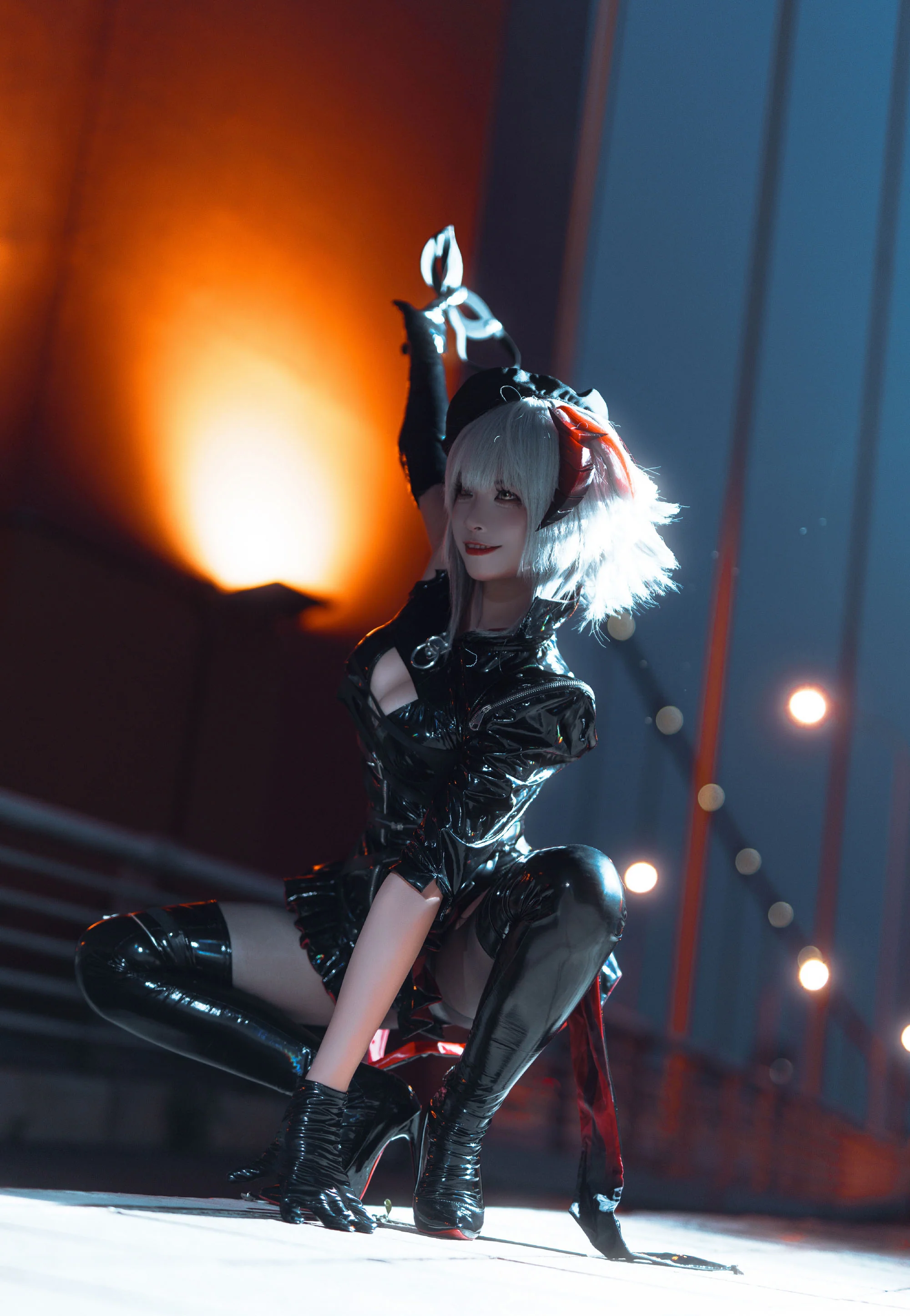 《明日方舟》W怪盗 COS写真