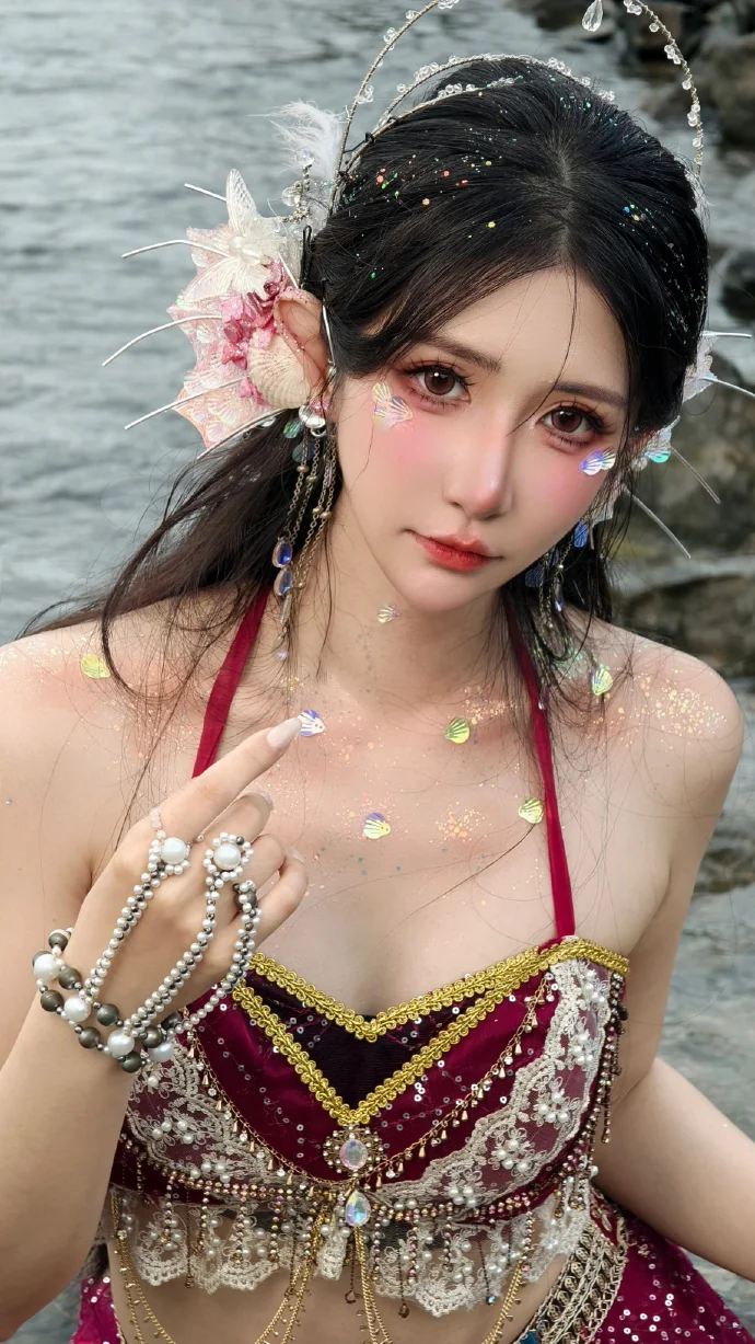 《人鱼公主》美人鱼COS写真