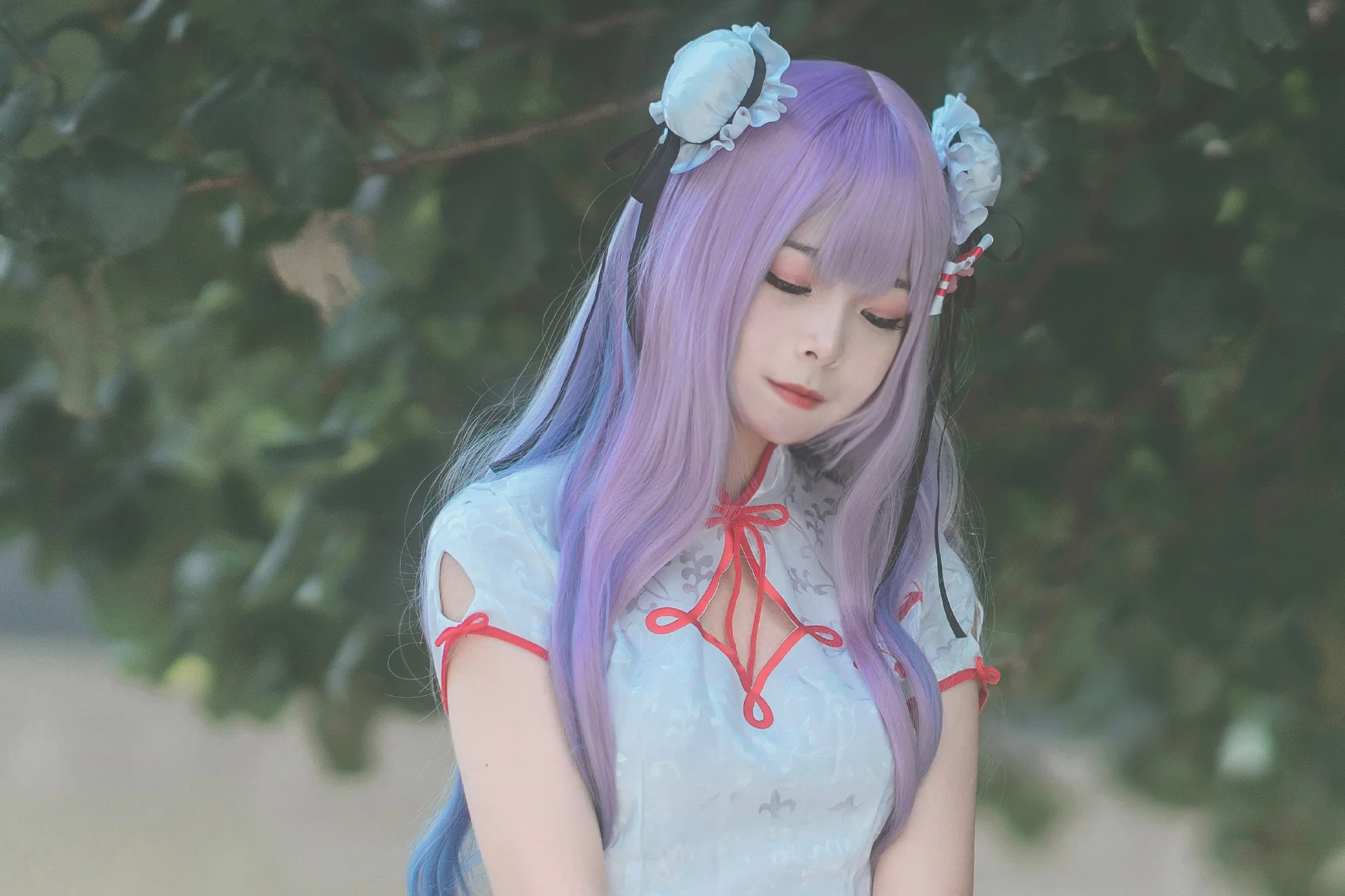 《碧蓝航线》独角兽COS写真