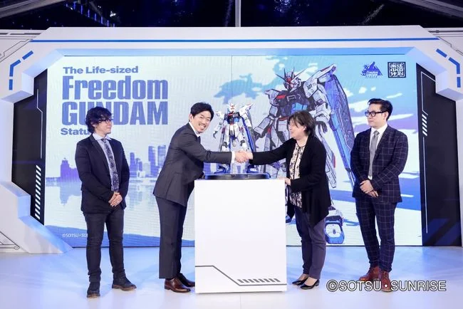 「实物大自由高达立像揭幕式」华丽开幕！「GUNDAM SEED PROJECT Ignited」正式启动！｜高清图片集