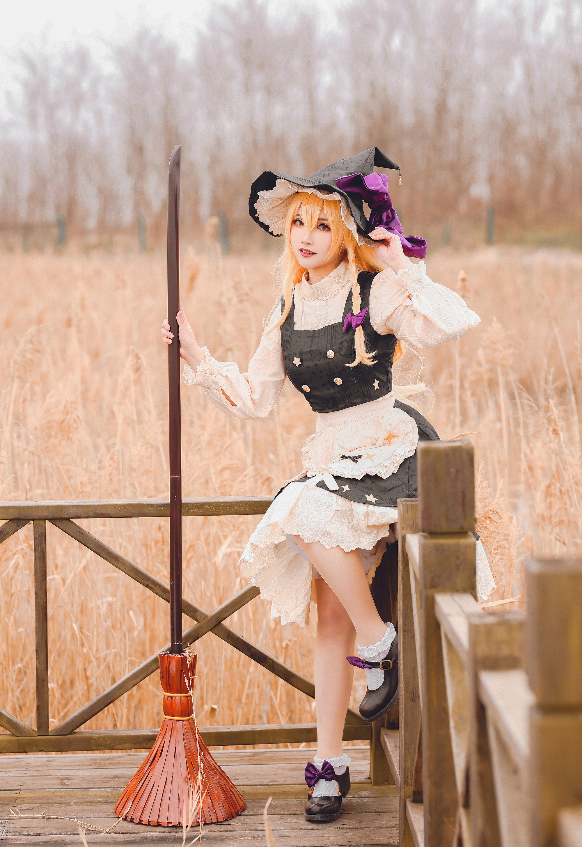 《东方Project》雾雨魔理沙COS写真