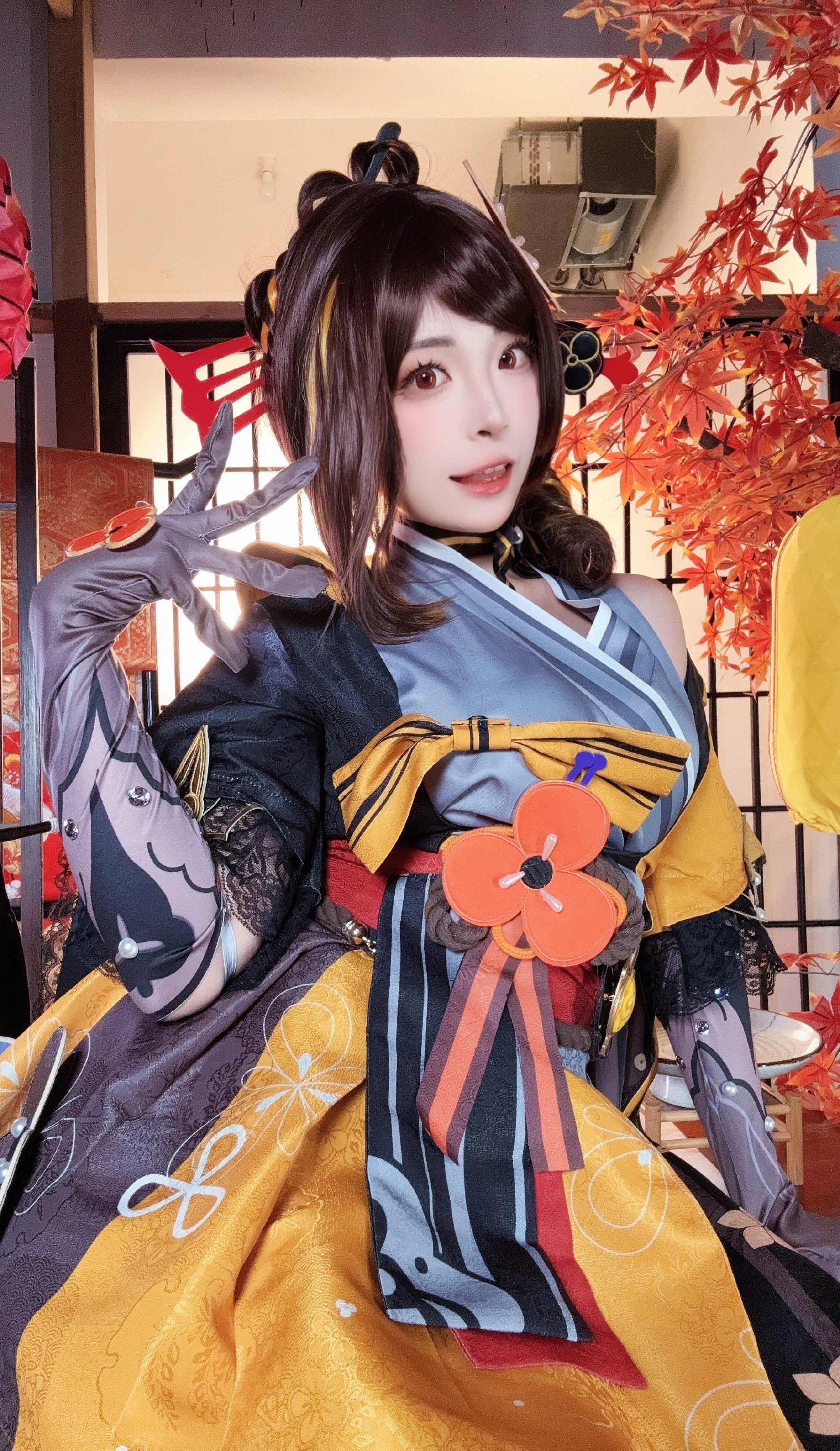 《原神》千织COS写真