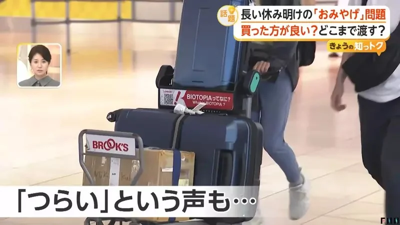 出遊或出差會不會《買伴手禮送同事》將近６成日本上班族認為沒必要｜高清图片集