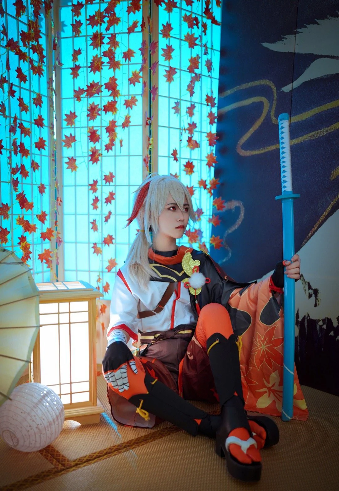 《原神》枫原万叶COS写真