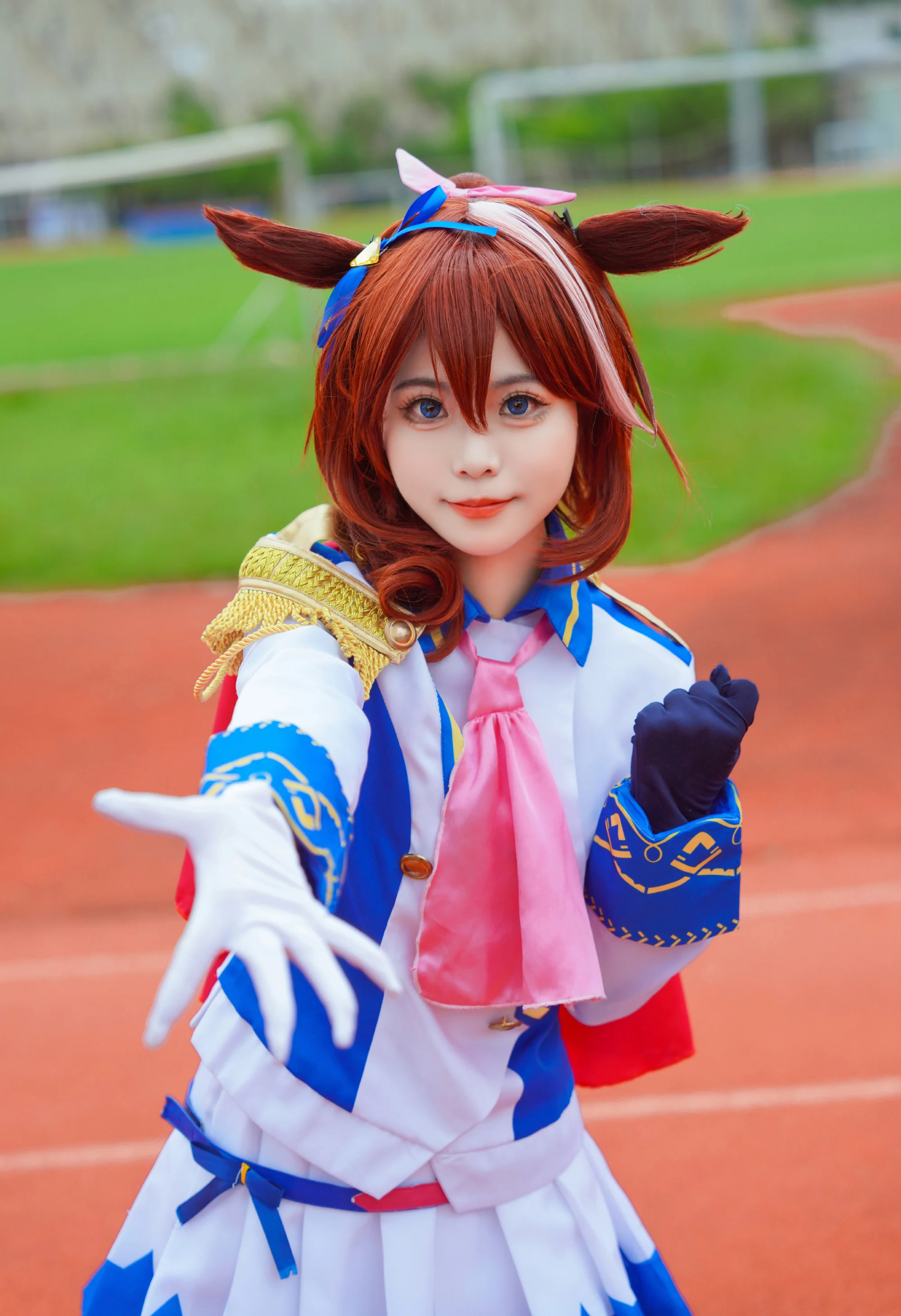 《闪耀优俊少女》东海帝王COS写真