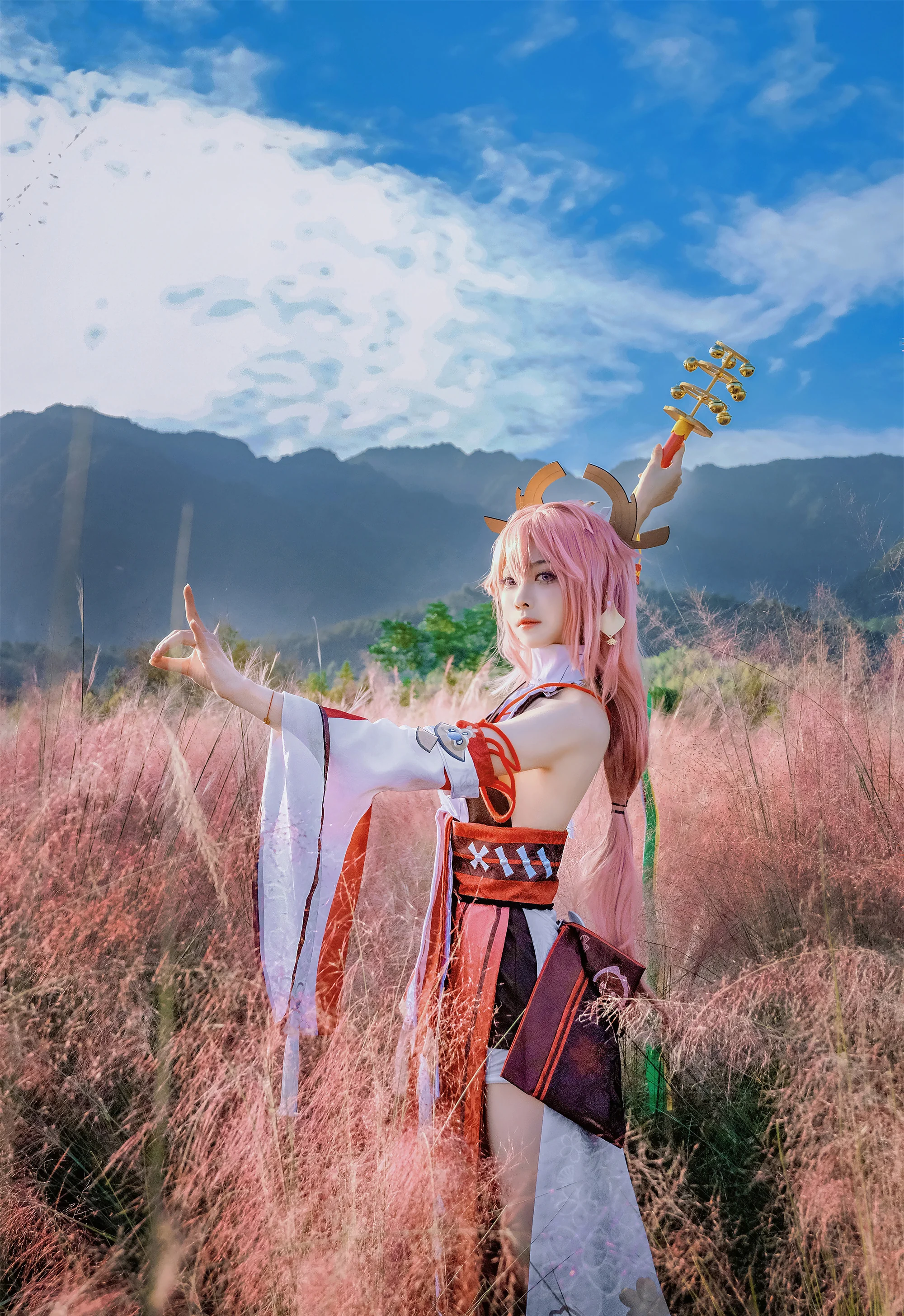 《原神》八重神子COS写真