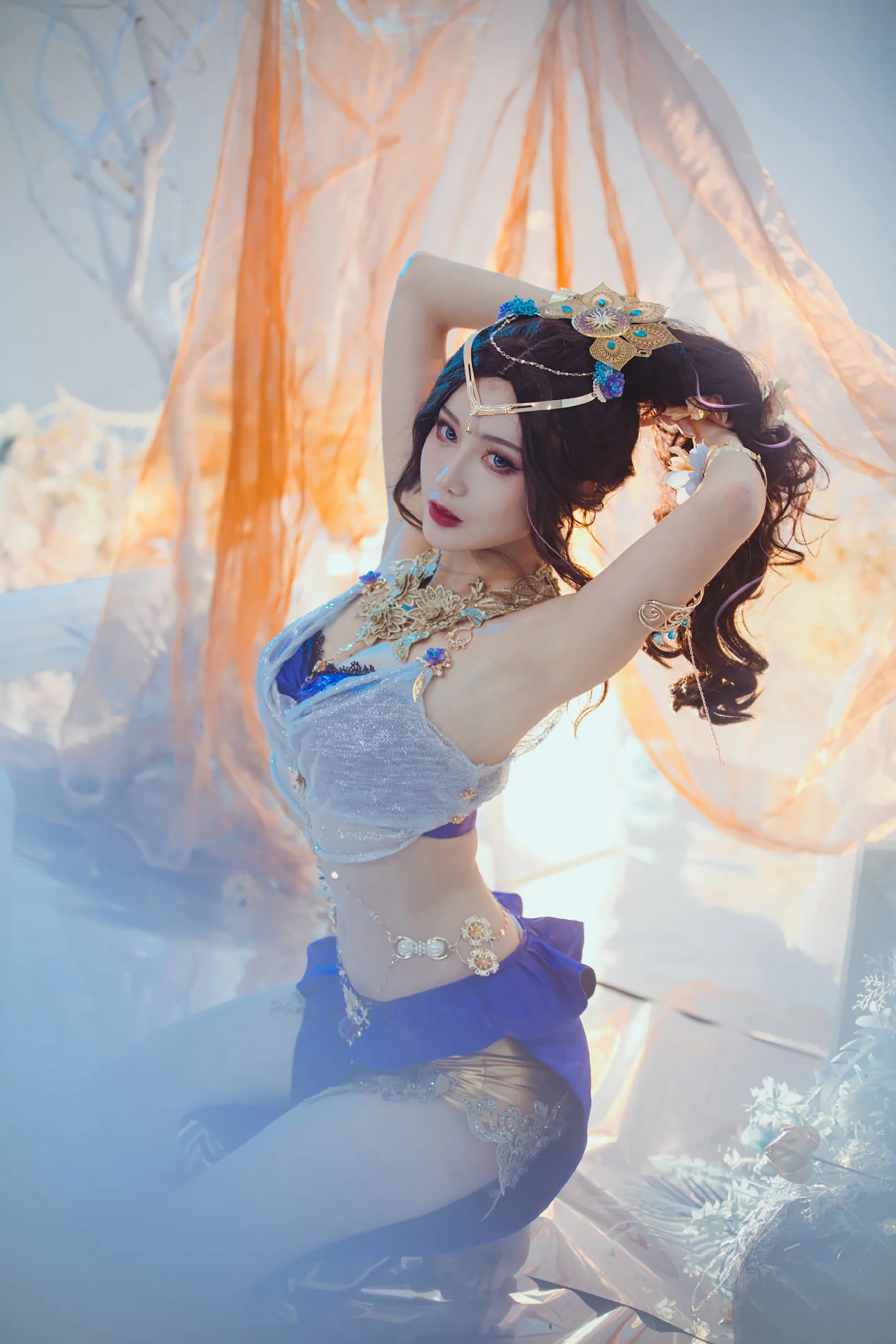 《永劫无间》迦南花无痕COS写真