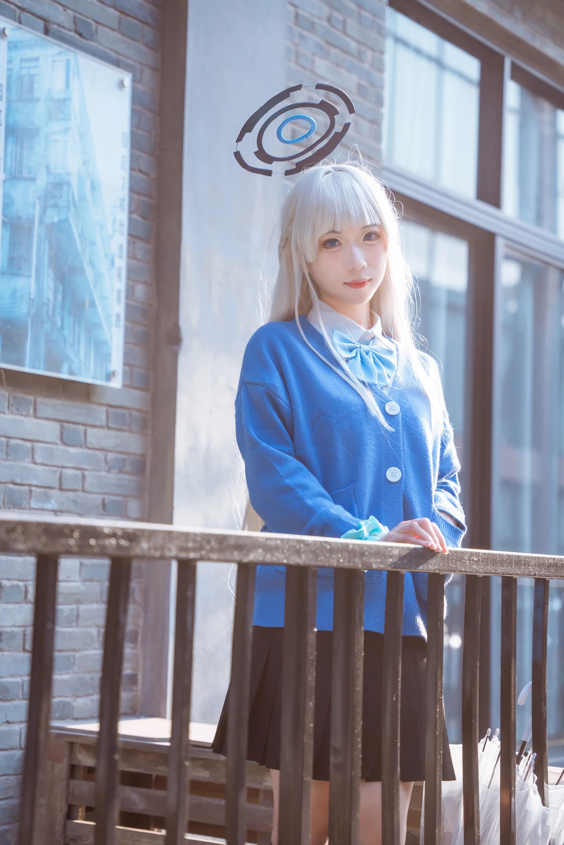 《碧蓝档案#》toki制服COS写真