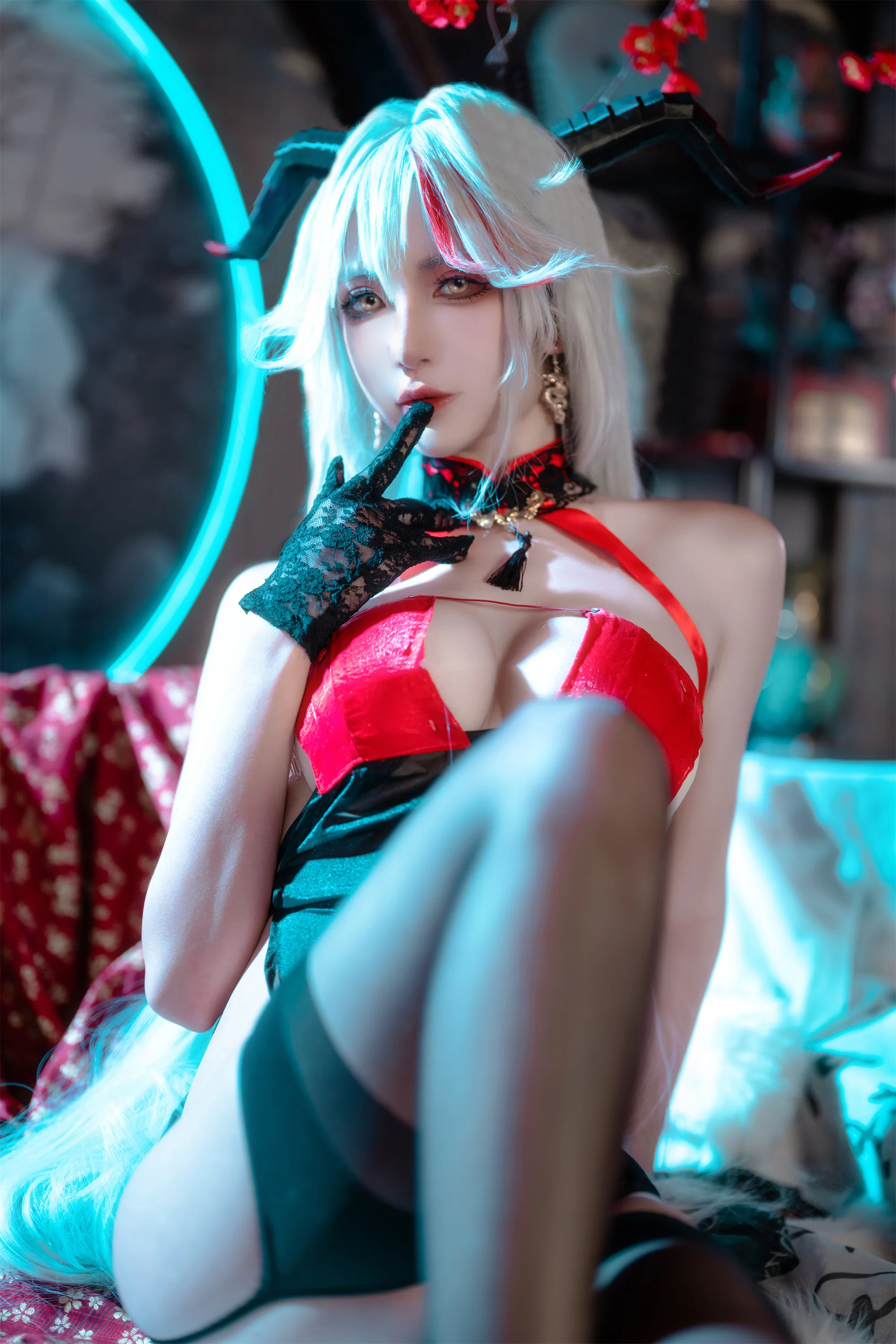 《碧蓝航线》埃吉尔COS写真