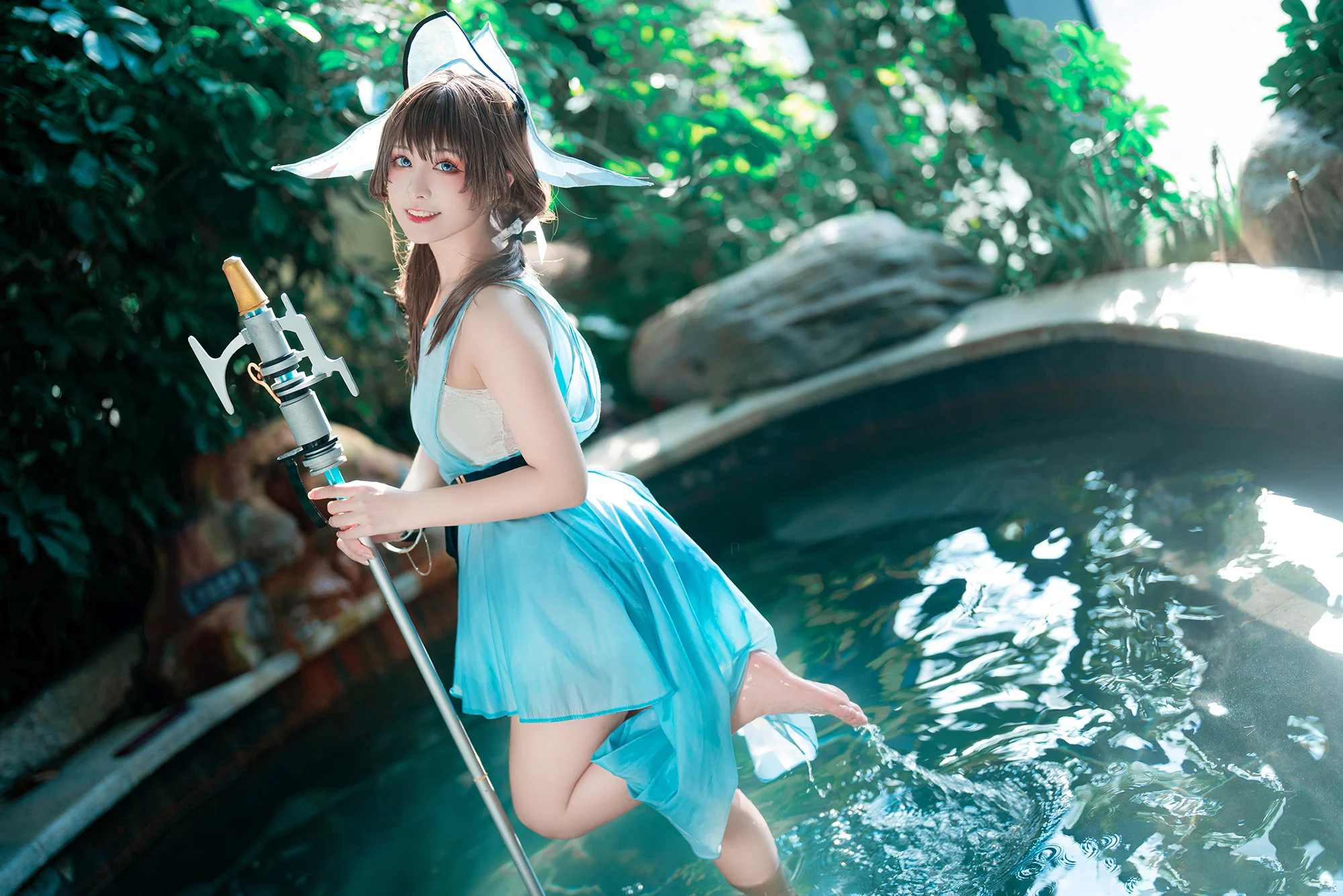 《明日方舟》清流COS写真