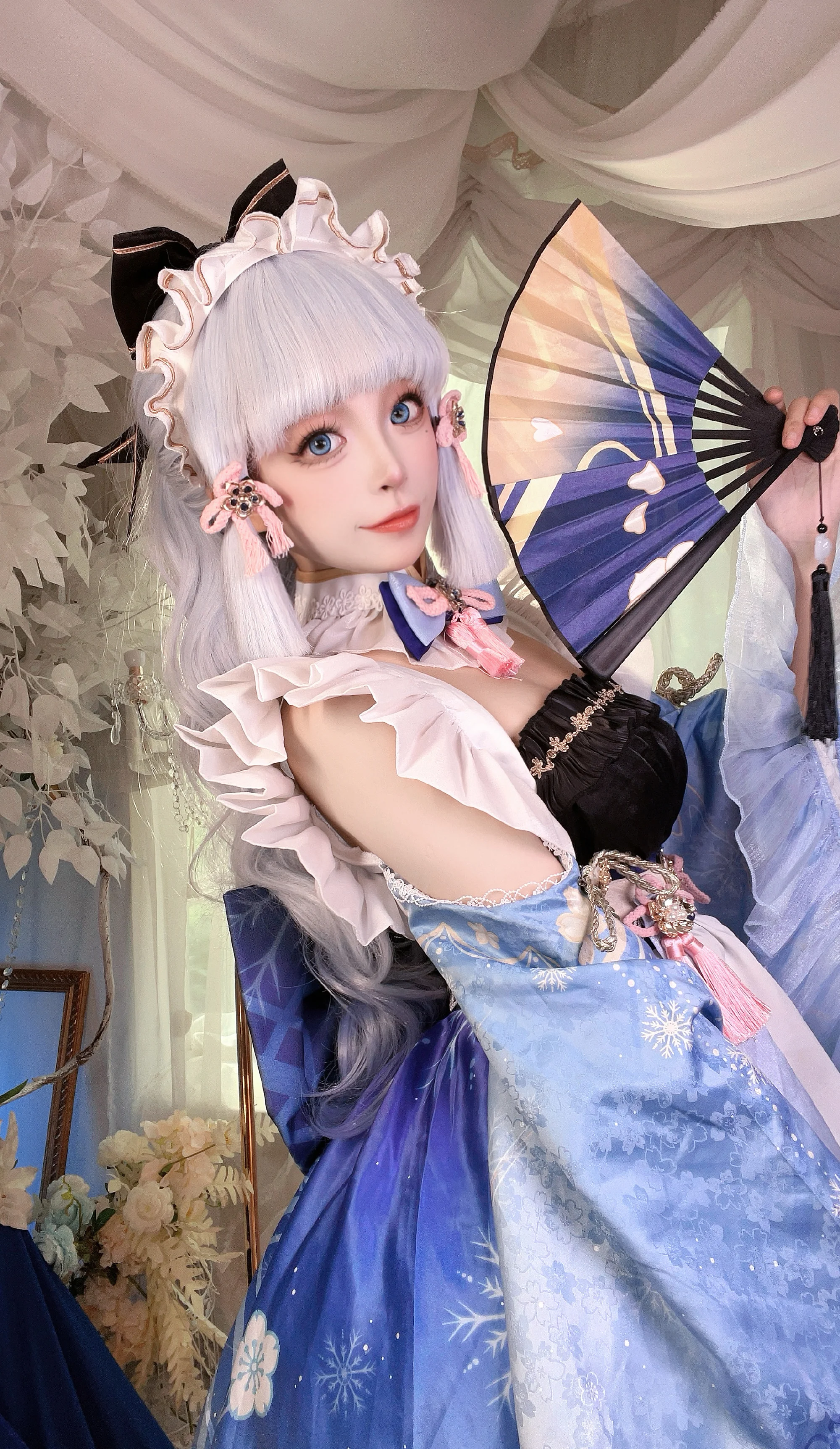 《原神》神里绫华女仆COS写真