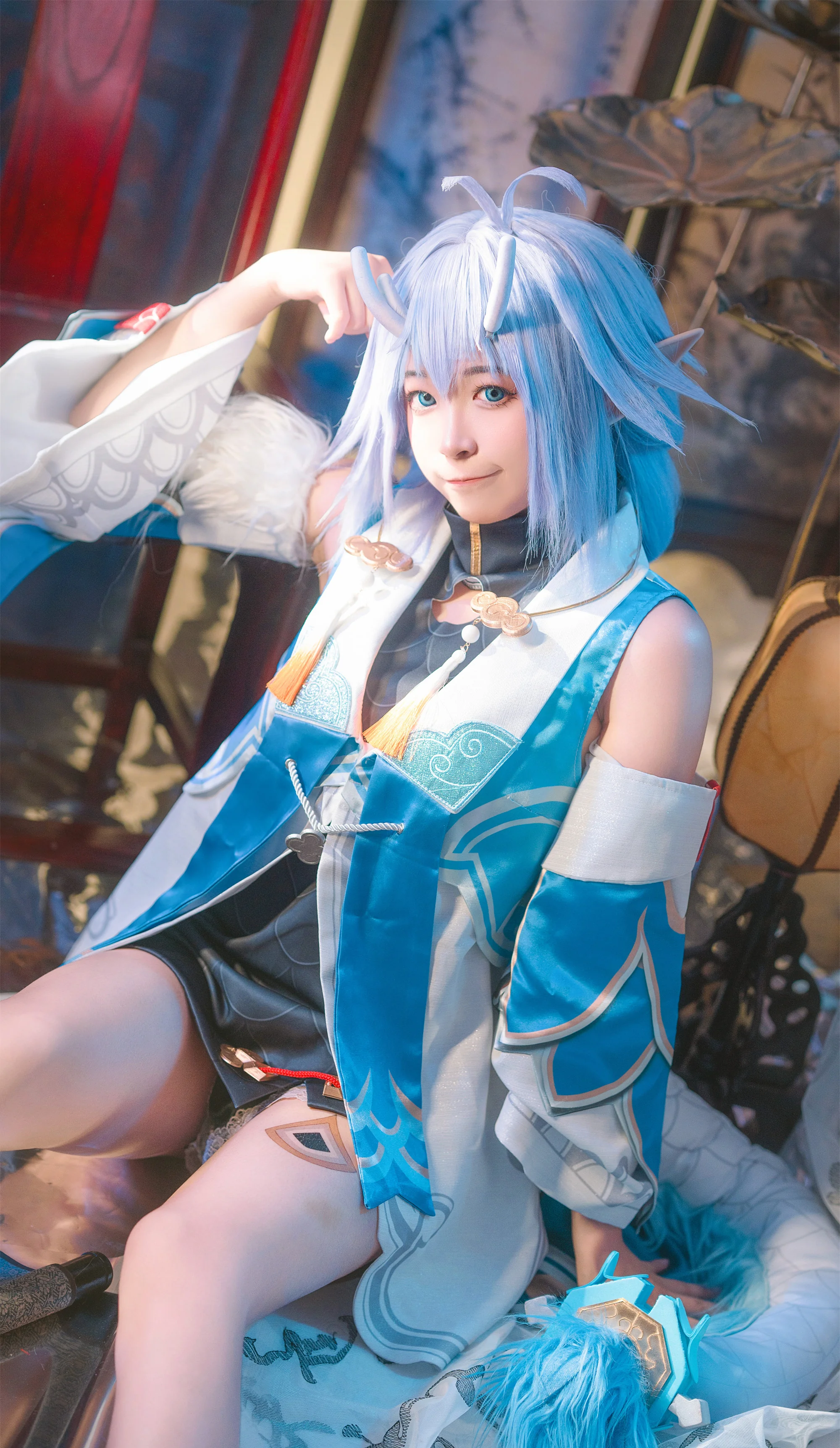 《崩坏：星穹铁道》白露COS写真
