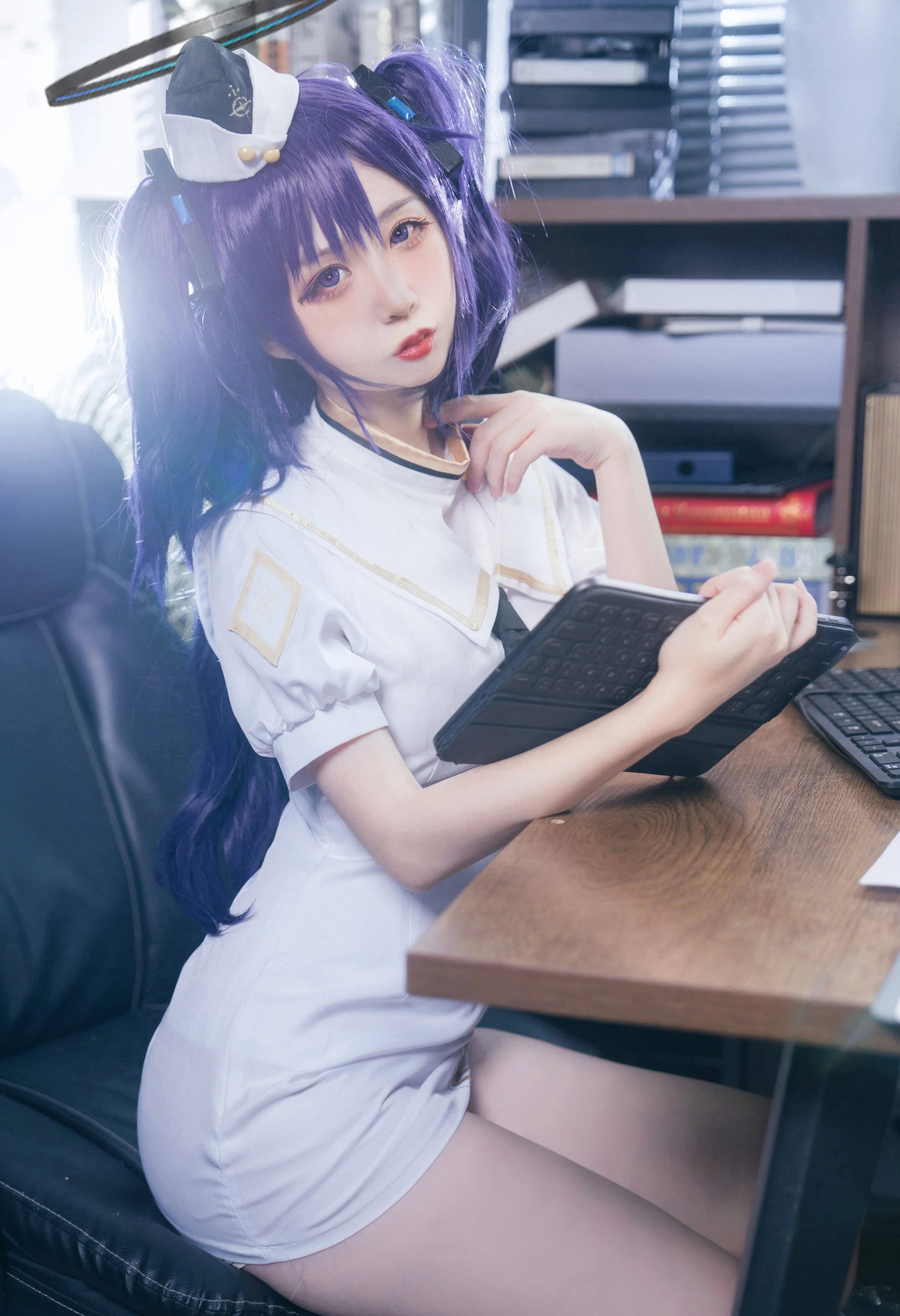 《蔚蓝档案》早濑优香COS写真