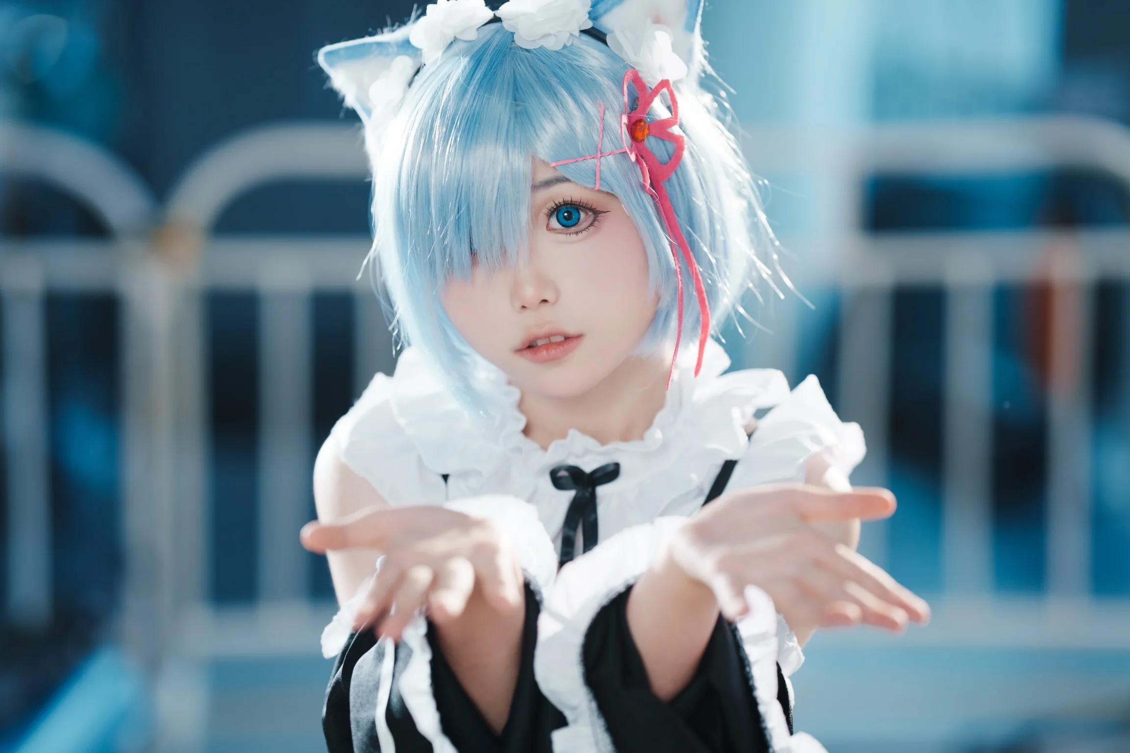 猫耳蕾姆COS写真